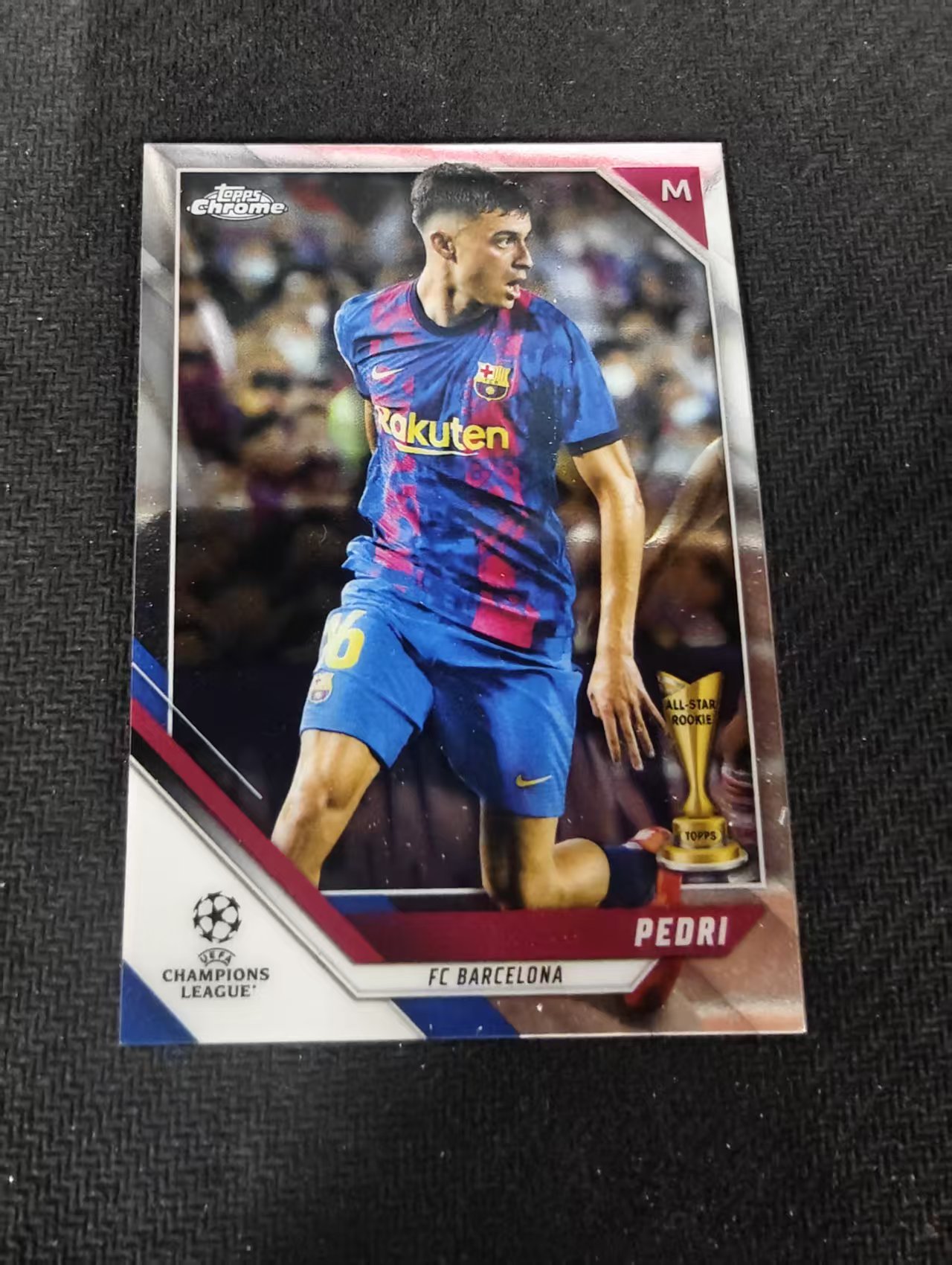 【可合并,不累计】2022 topps chrome Pedri 佩德里 佩刀 金童 西班牙 巴萨 巴塞罗那 欧冠 不保卡品 介意勿拍 #89