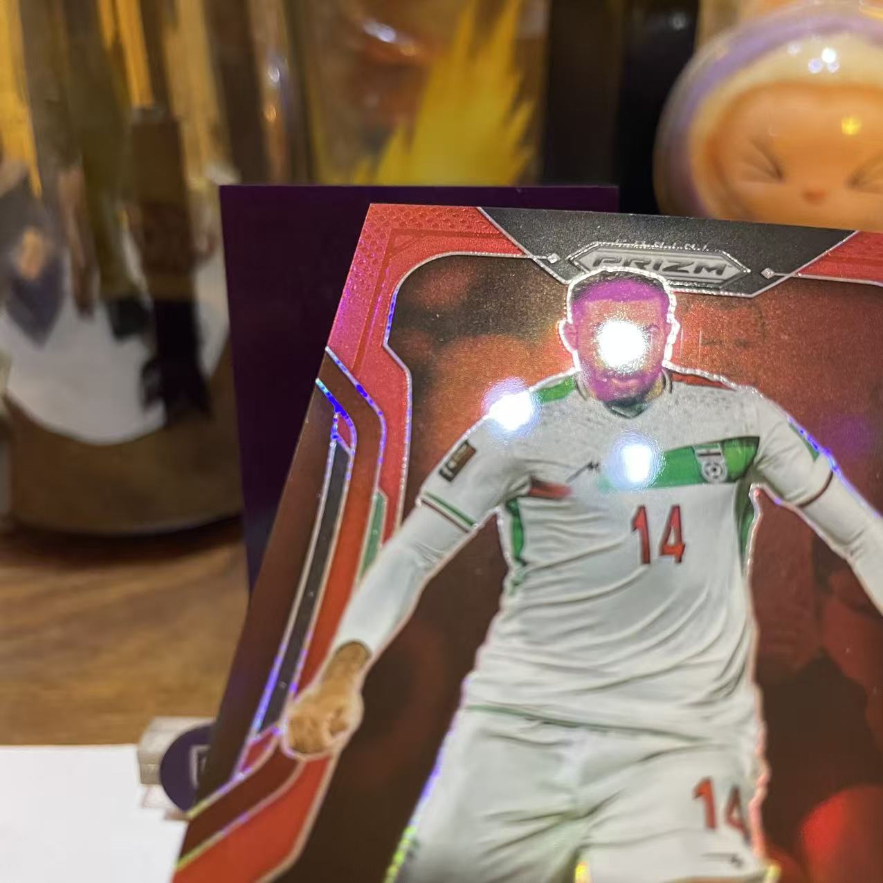 2022 Panini PRIZM Saman Ghoddos 【seven拍卖】世界杯 伊朗 高多斯 168/399 卡品如图 细节如图 程昊