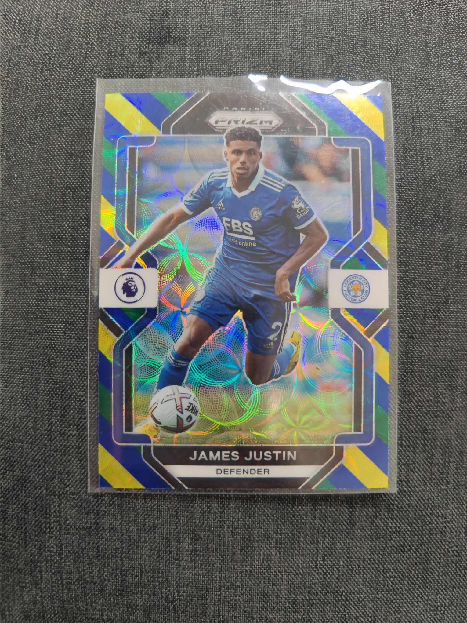 2022-23 Panini Prizm James Justin 英超 詹姆斯 贾斯汀 莱斯特城 黄瓜圈圈折 收藏必备 不保卡品 1-20