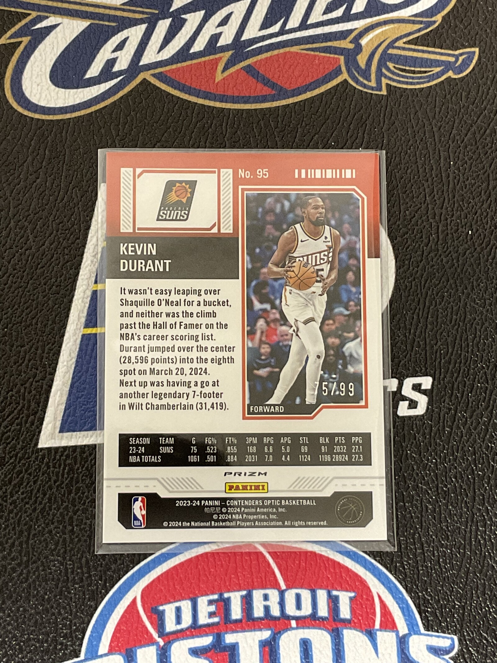 【大树营免费代卖】KD 凯文 杜兰特 99编 太阳 optic 编号如图 全明星水平 收藏必备 卡品如图 瑕疵如图 #绒11.15