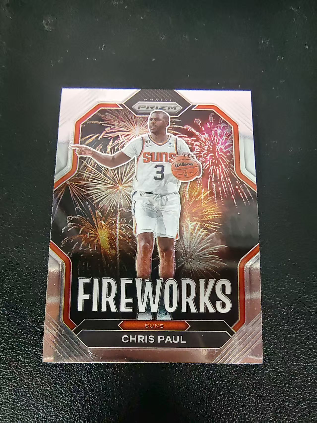【可合并,不累计】2022-23 Panini Prizm Chris Paul 克里斯 保罗 CP3 烟花特卡 PZ 划痕 边角微瑕 介意勿拍 #11