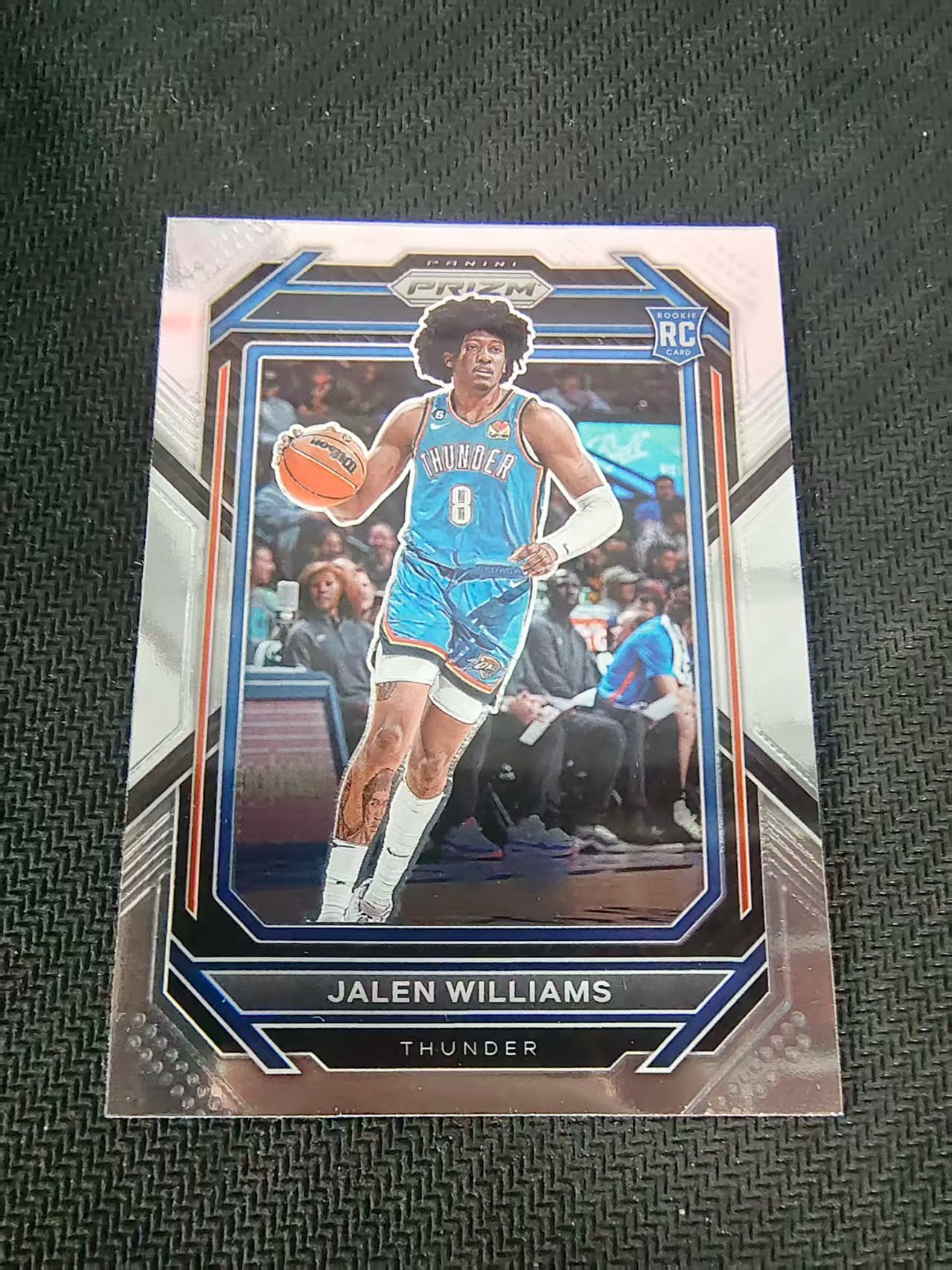 【可合并,不累计】2022-23 Panini Prizm Jalen Williams RC 新秀 雷霆 杰伦威廉姆斯 杰威 PZ 划痕 边角微瑕 介意勿拍 #246