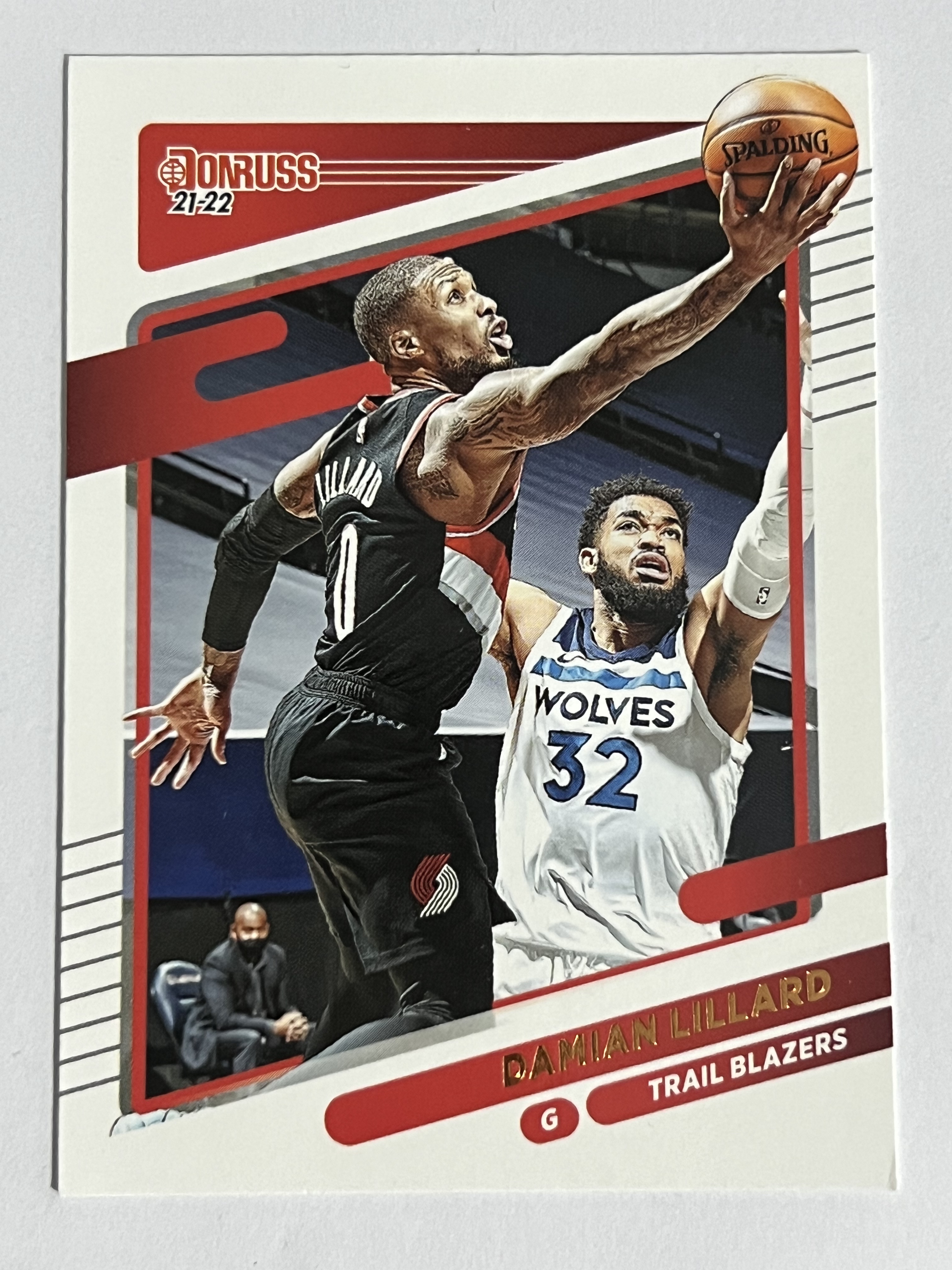 2021-22 Panini Donruss Damian Lillard 达米安 利拉德 开拓者队 《 热门球星 收藏必备 》 凑套必备 实卡精美 #96