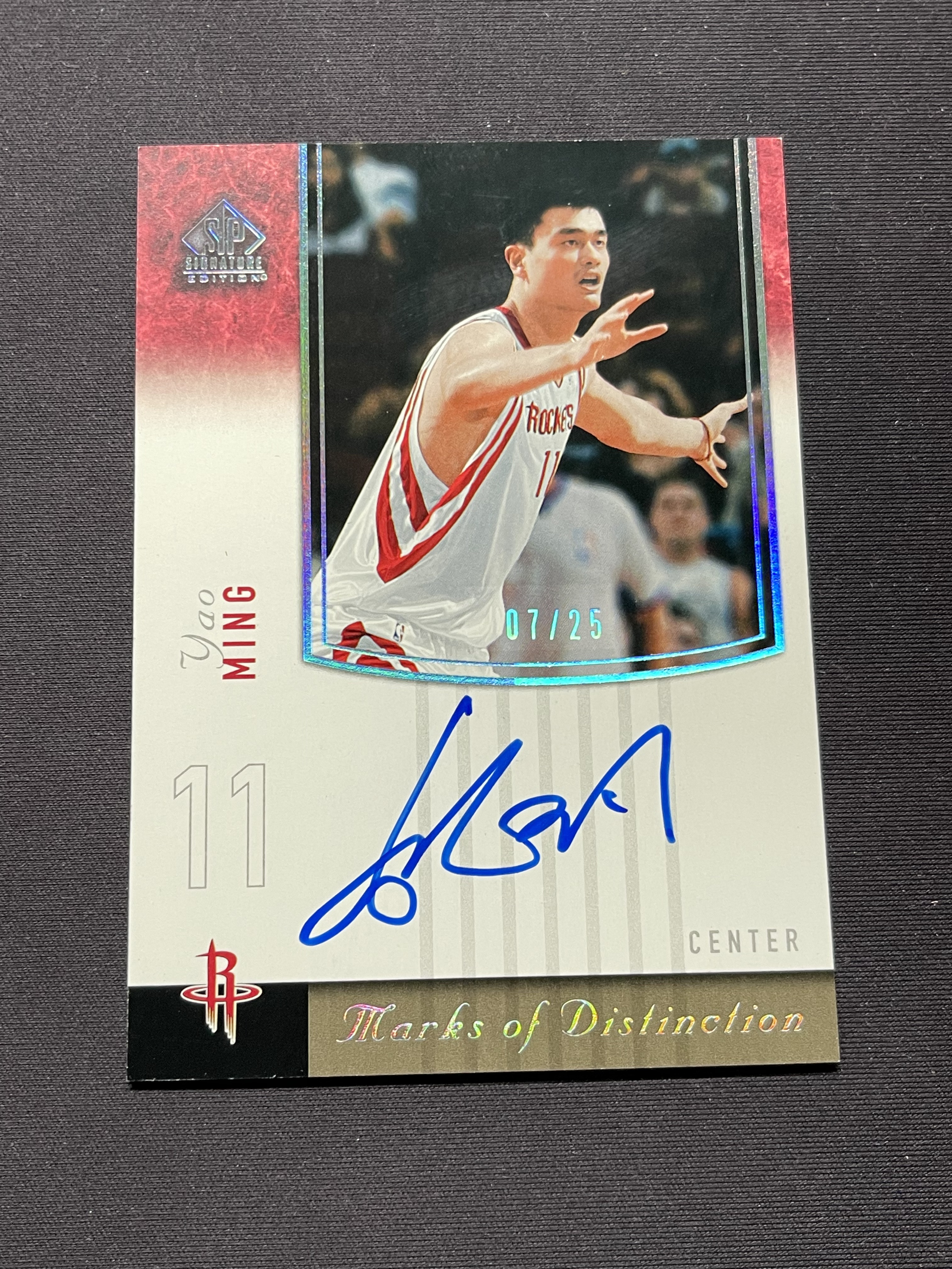 2004-05 Upper Deck SP Signature Edition Yao Ming 火箭 姚明 Marks of ...