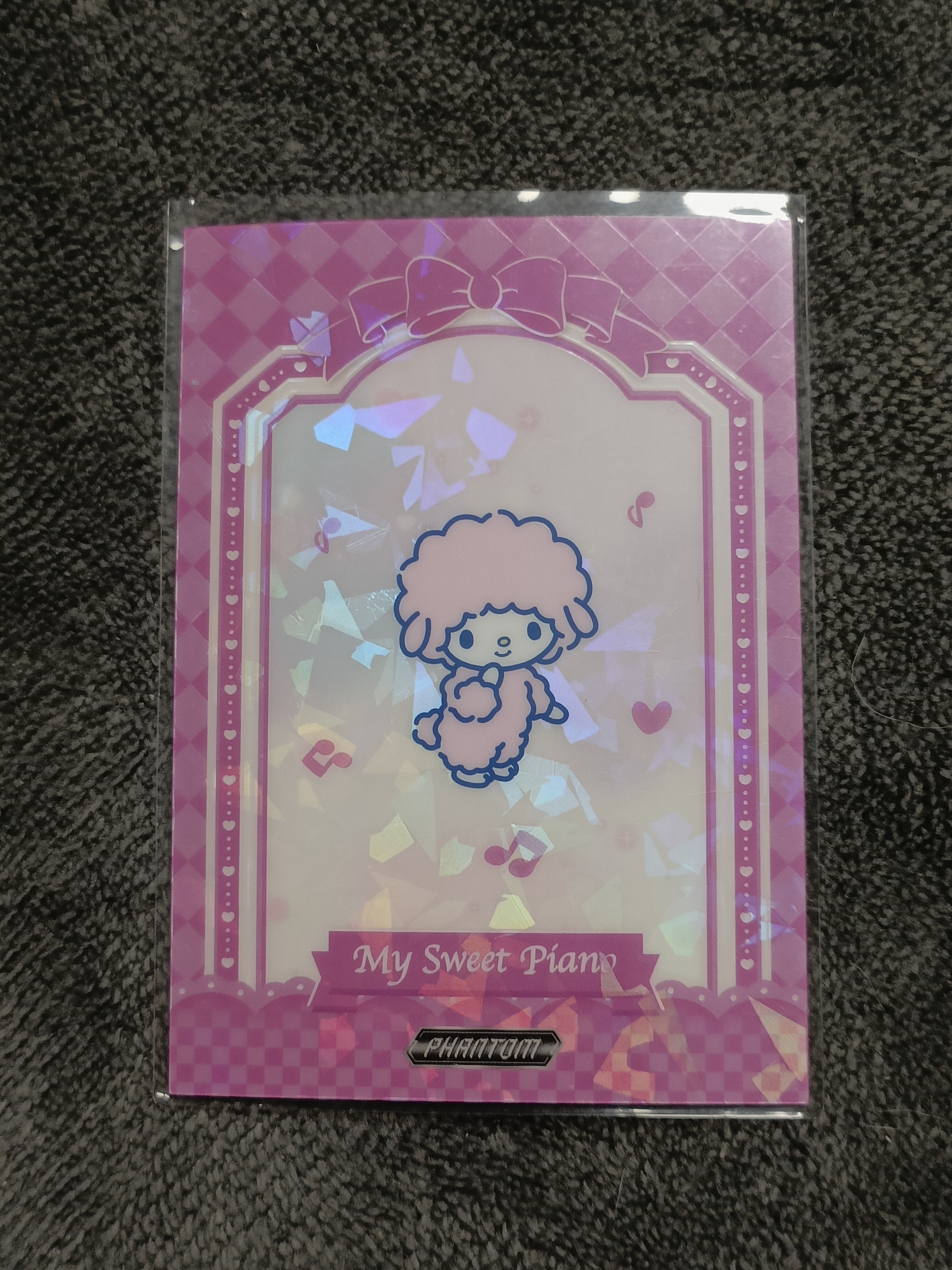 2023 Kakawow PHANTOM 三丽鸥家族系列收藏卡 My Sweet Piano 必爱诺 【谦谦拍卖】PSA-IPU-02 紫折 060/115编 秋鹿