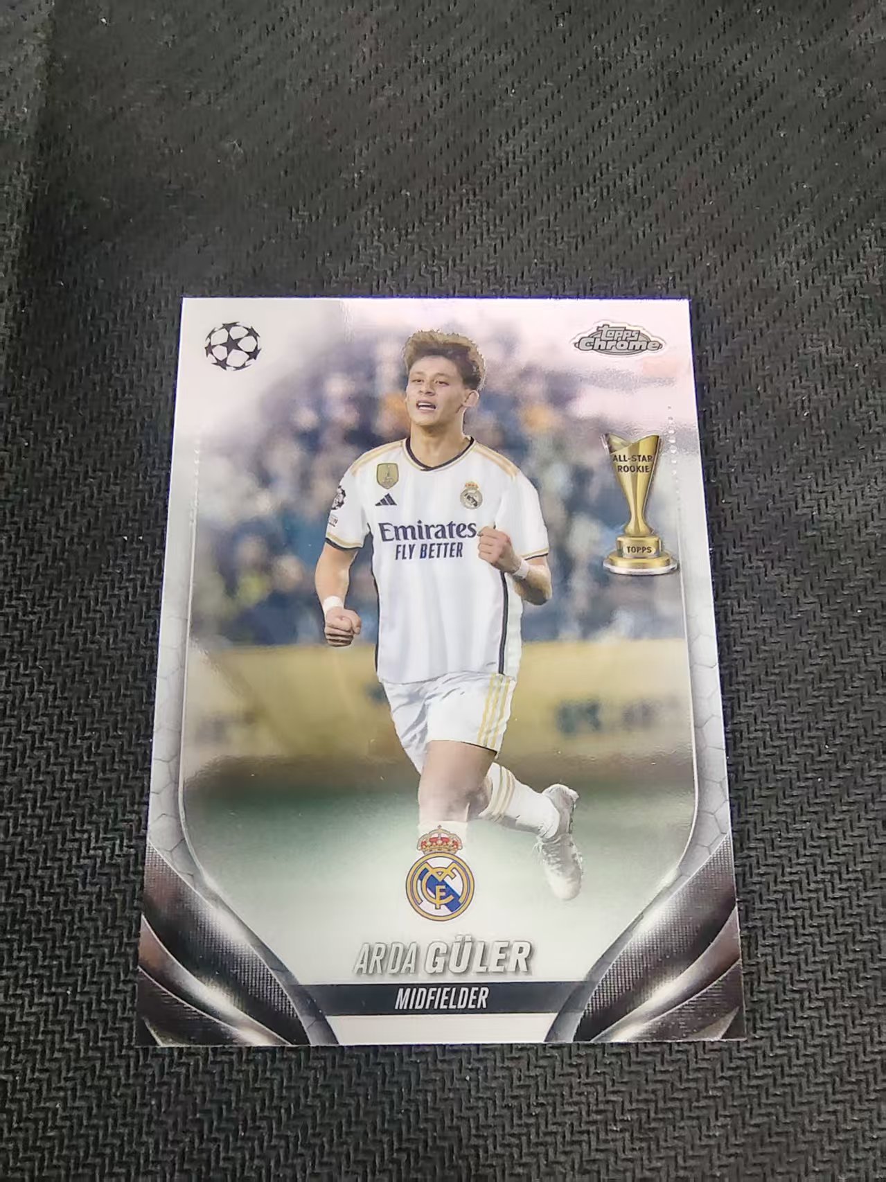【可合并,不累计】2024 topps chrome Arda Guler 皇家马德里 居莱尔 欧冠 划痕 边角瑕疵 #152