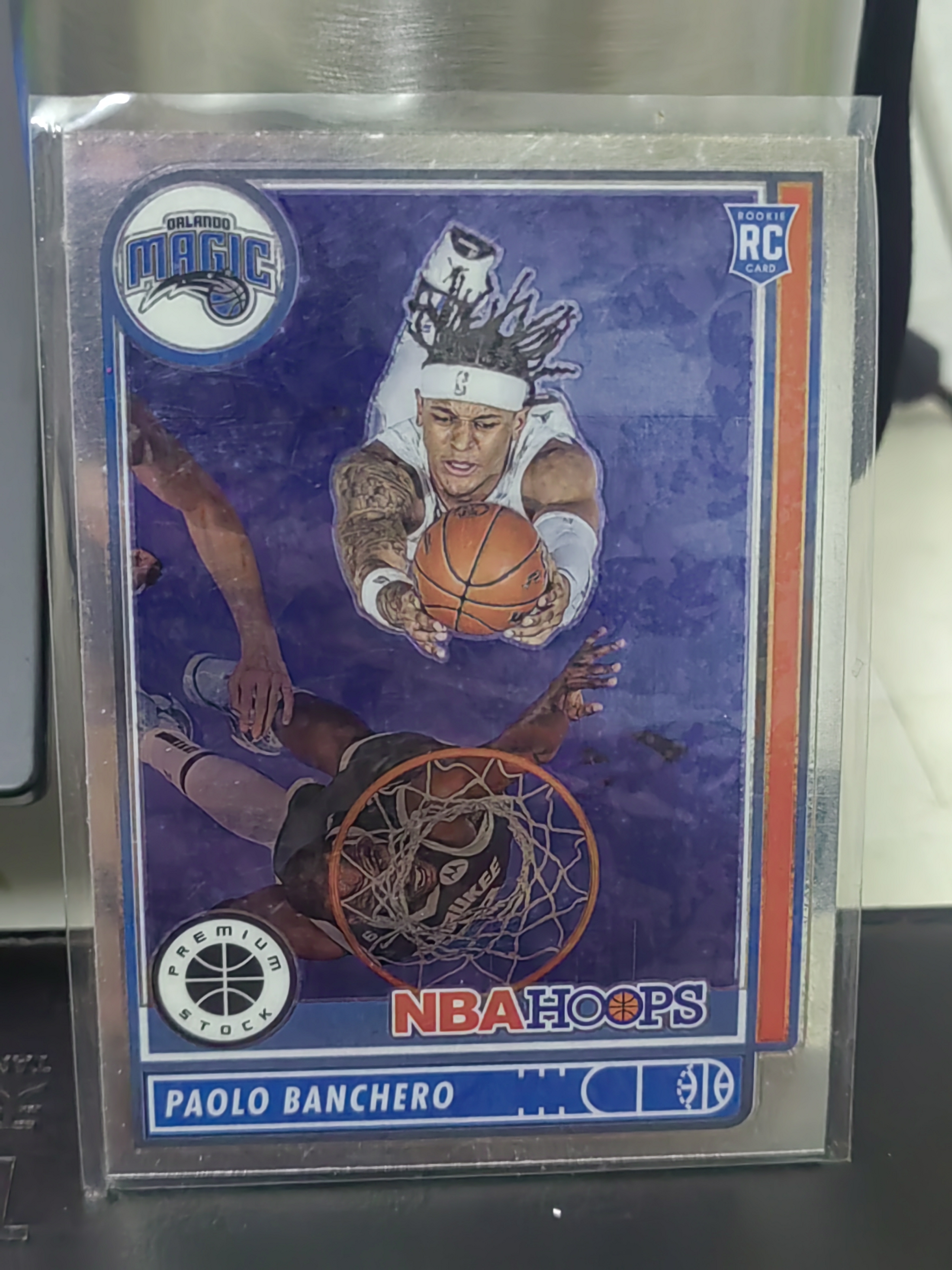2023-24 Panini Hoops Paolo Banchero RC Hoops 新秀 保罗 班切罗 魔术 篮 白边白角 不保卡品 卡品如图