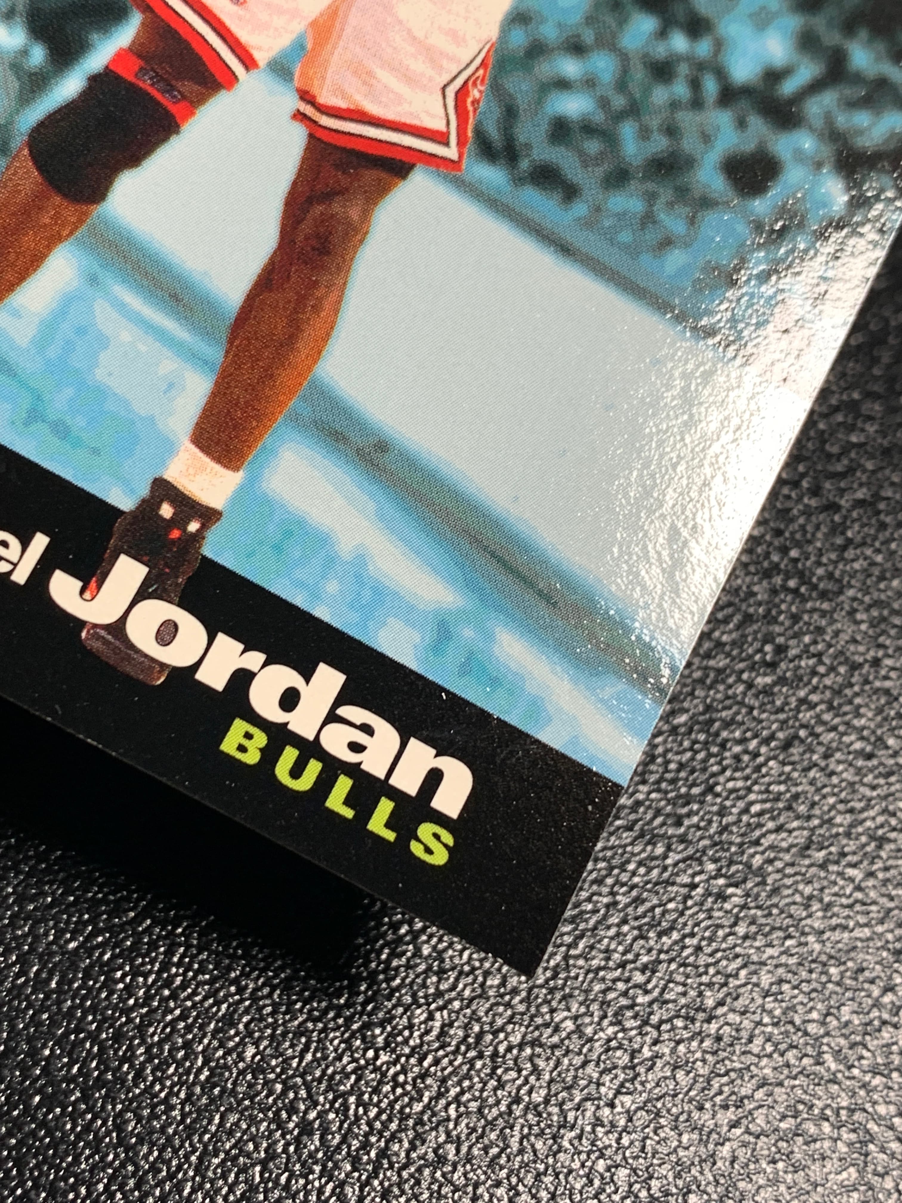 【元宇宙拍卖】张张总219:1996 Upper Deck Collectors Choice Michael Jordan 公牛 迈克尔 乔丹 飞人 篮球之神 Checklist 特卡 经典老卡 瑕疵如图 收藏必备