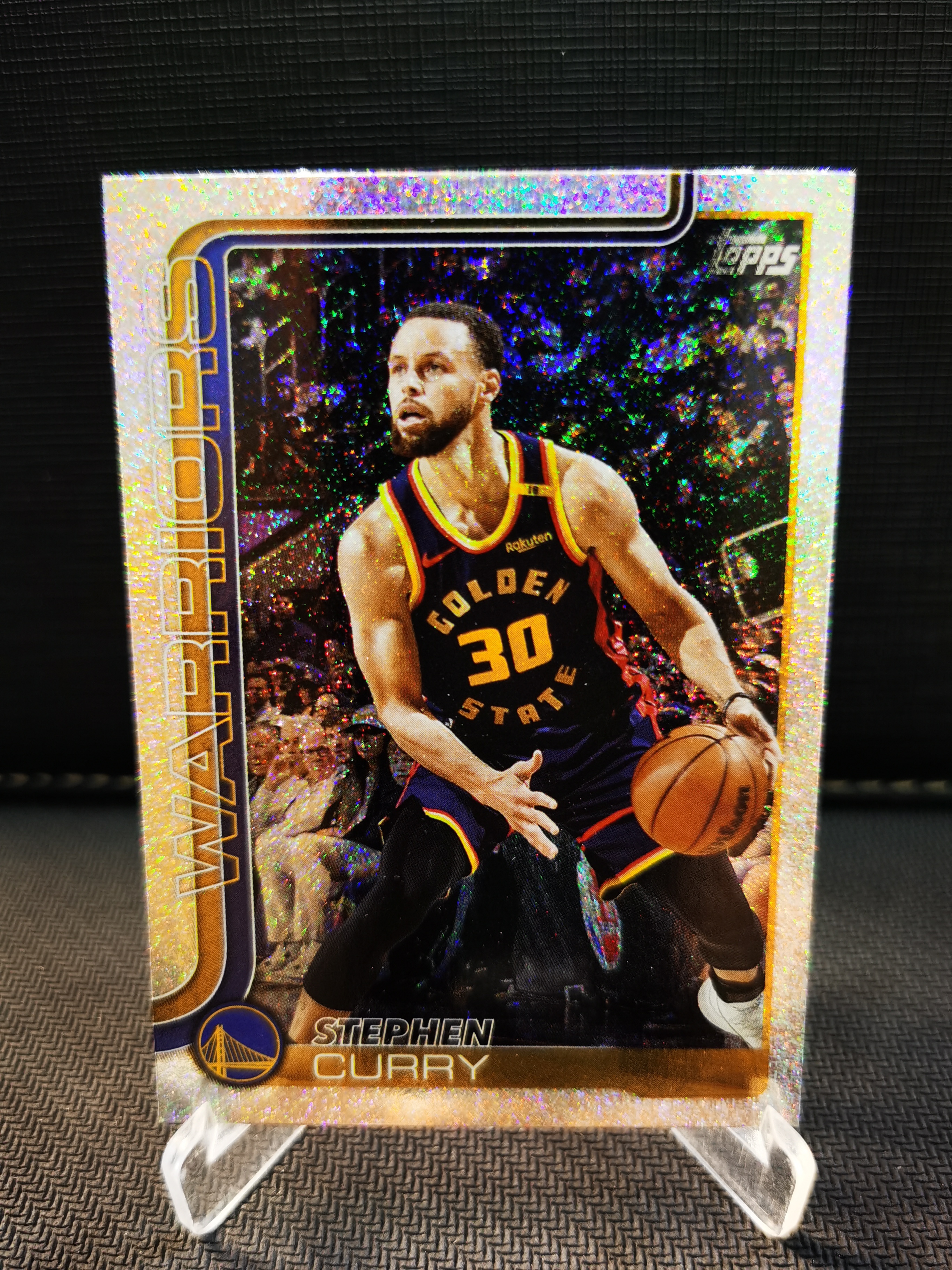 2025-26 Topps flagship Stephen Curry 斯蒂芬 库里 折射 银闪折 银折 topps元年 收藏必备 卡品如图 -猕猴桃-【乌苏拍卖】