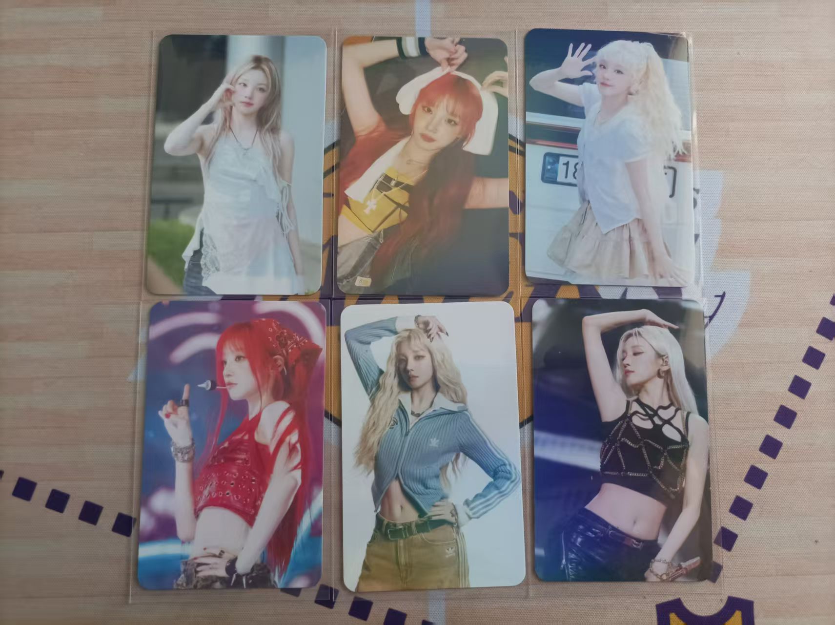 【日常代卖】偶像明星艺人【日本代购】宋雨琦 镭射小卡 折射 实卡超好看绝版稀有车模明星妹卡 卡品如图 收藏必备