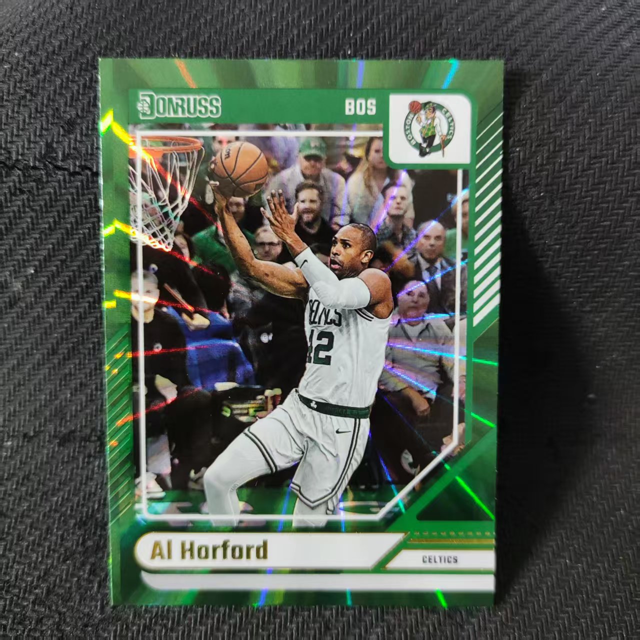 2024-25 Panini Donruss Al Horford 艾尔 霍福德 绿佛光折 折射 凯尔特人队 收藏必备 可累计 回收球星卡