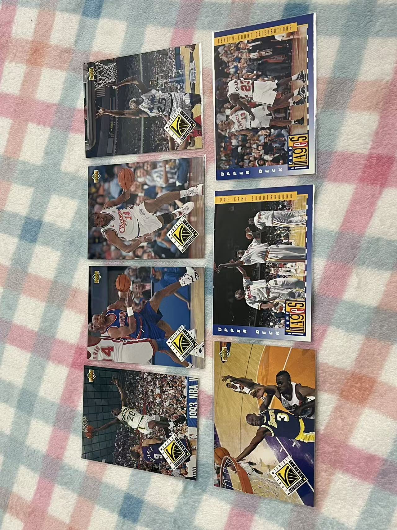 1993 Upper Deck NBA 19张打包 以赛亚托马斯 史蒂夫科尔 皮蓬 奥拉朱旺 肖恩坎普 巴克利等【老人 老卡 老特】#797