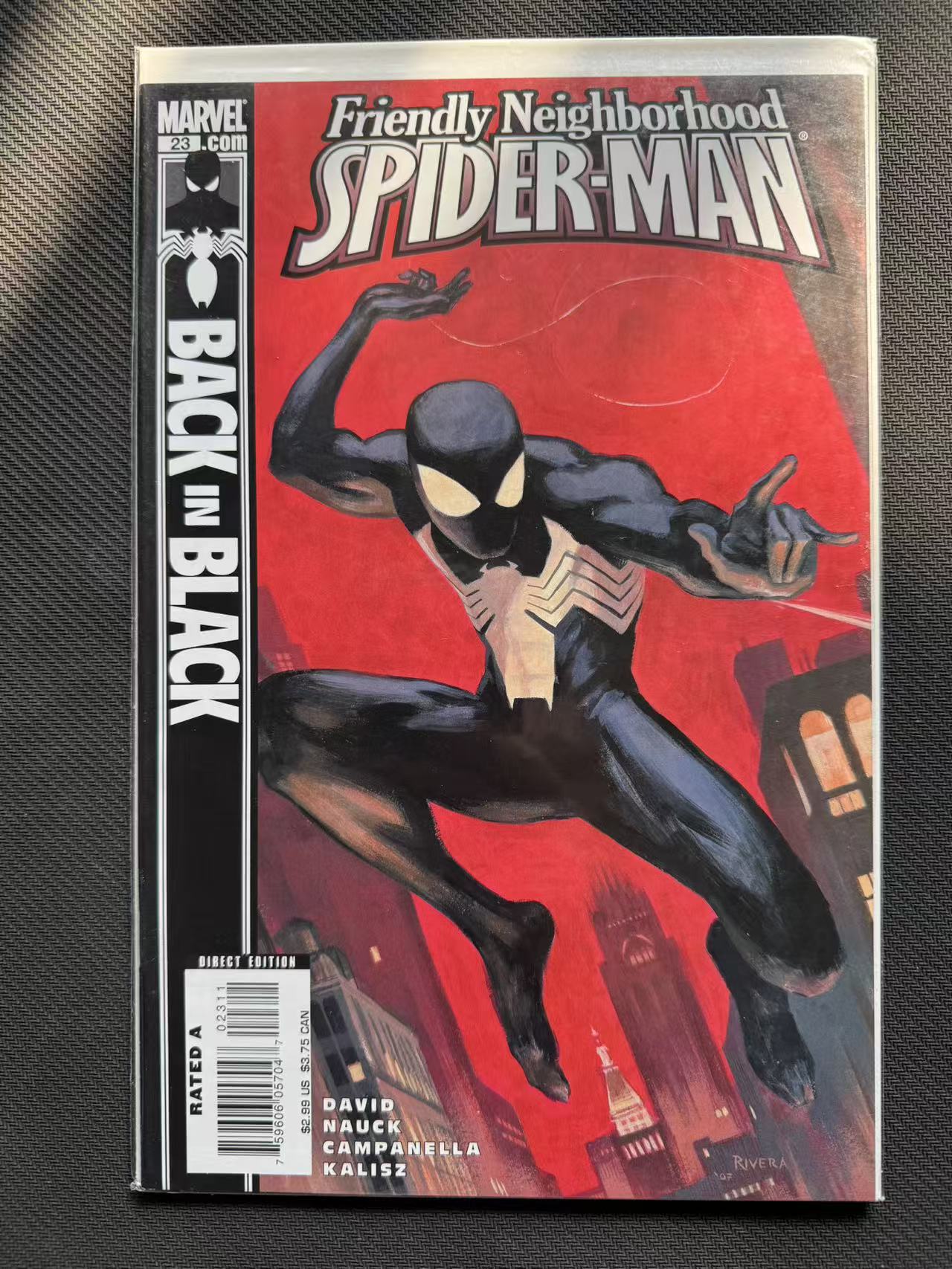 2001 Marvel 美漫 杂志期刊 蜘蛛侠 官方漫画 美漫期刊 杂志书刊 变体、贸易、小标 带膜带背板