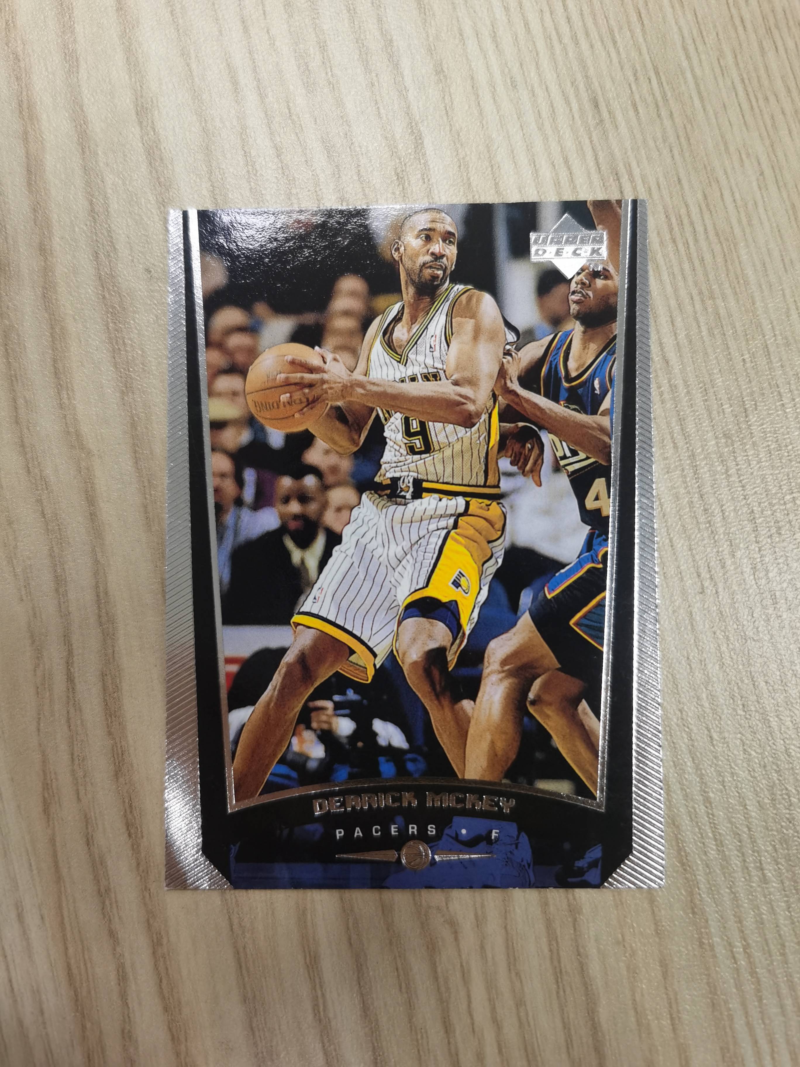 1998-99 Upper Deck Base Derrick McKey 1998-99 德里克-麦凯 UD 银标 2届最佳防守阵容二阵 新秀一阵 #229 步行者 硬通货 极具收藏价值