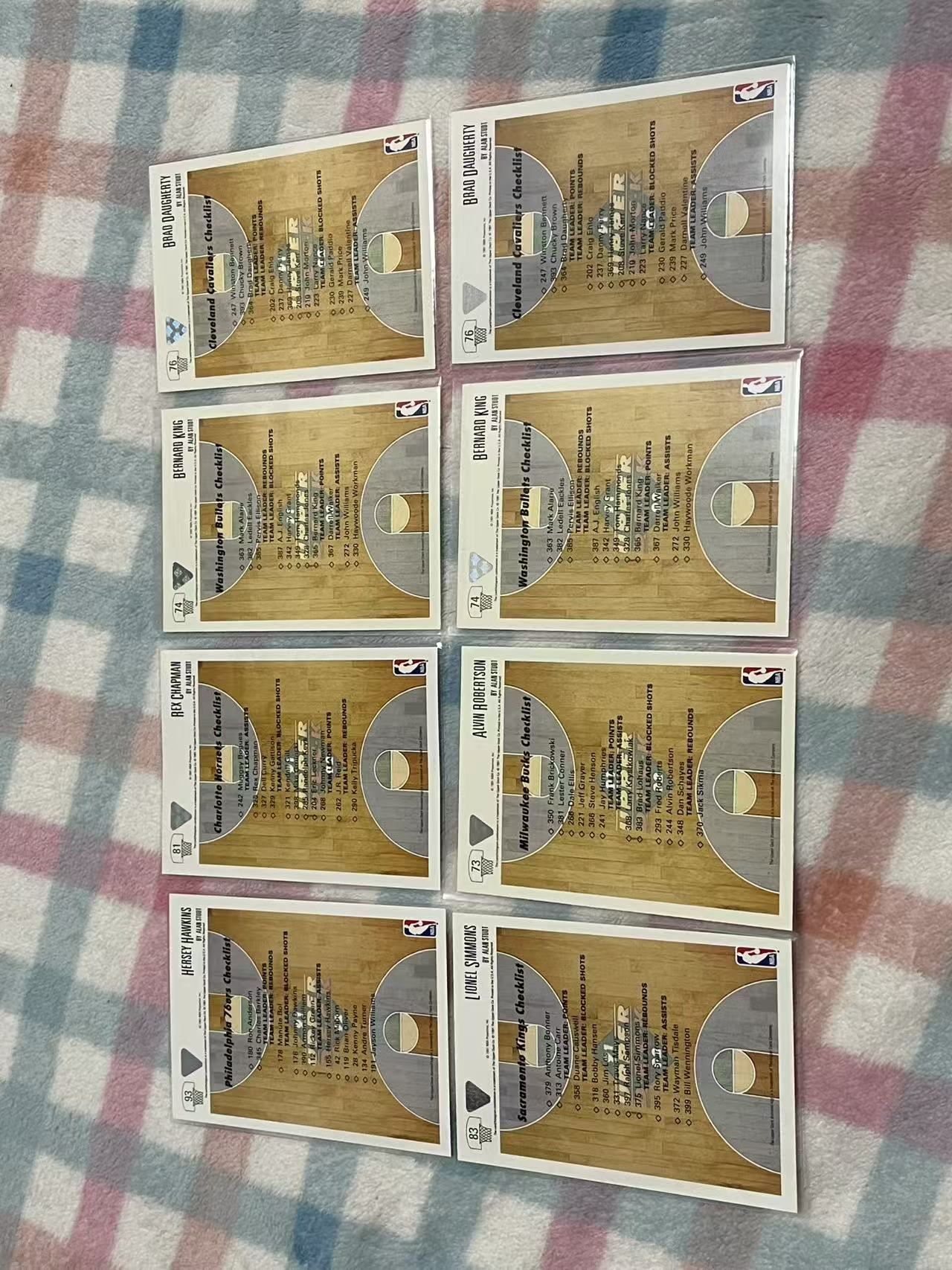 1991 Upper Deck THE COLLECTOR'S CHOICE 8张打包 多赫蒂 伯纳德金 罗伯森 查普曼 霍金斯【油画 老人 老卡 老特】#7003