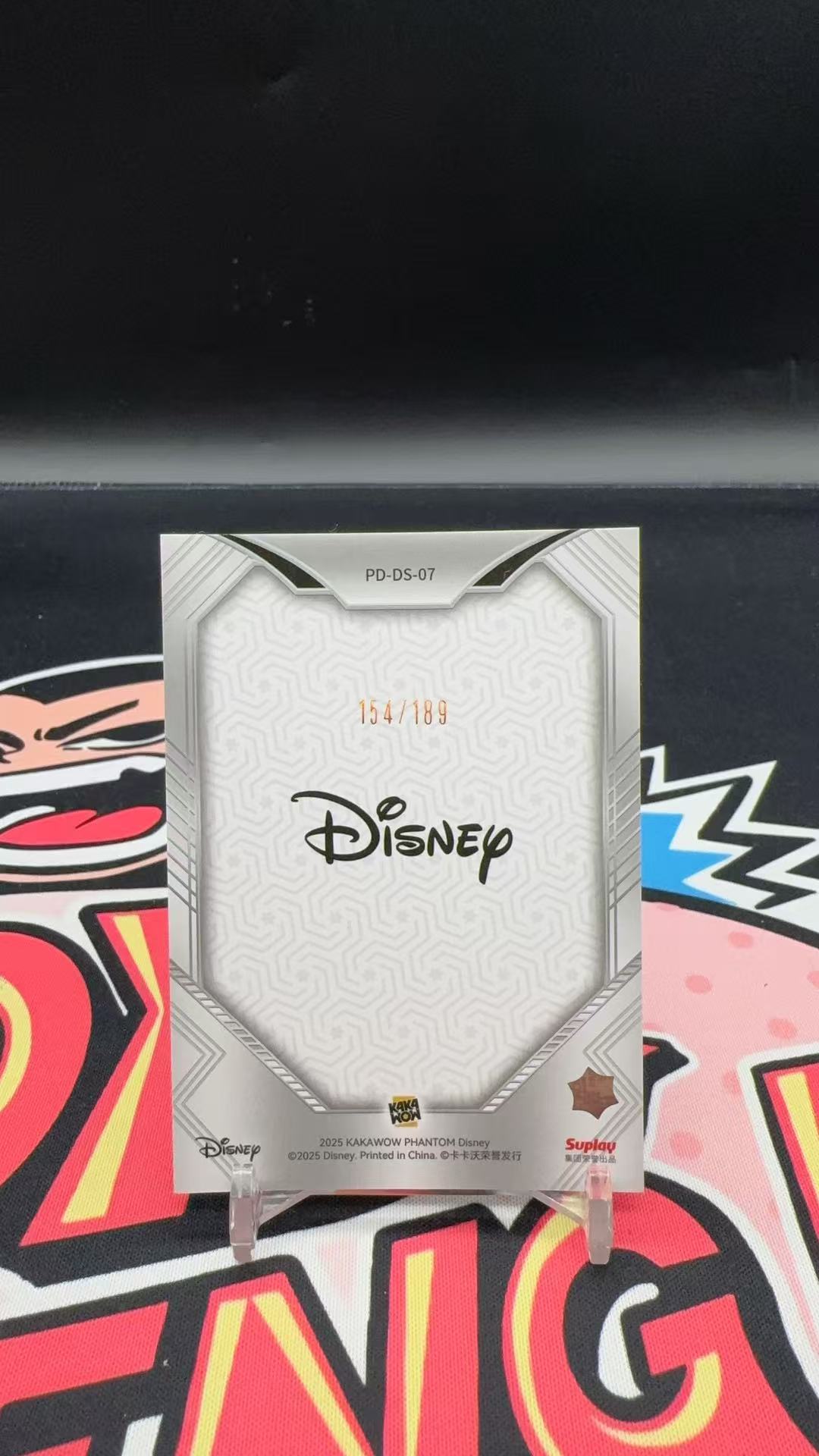 【玩具坑】卡卡沃 Kakawow Disney 2025 COSMOS 迪士尼 COSMOS珍藏卡 189编 奇奇 蒂蒂