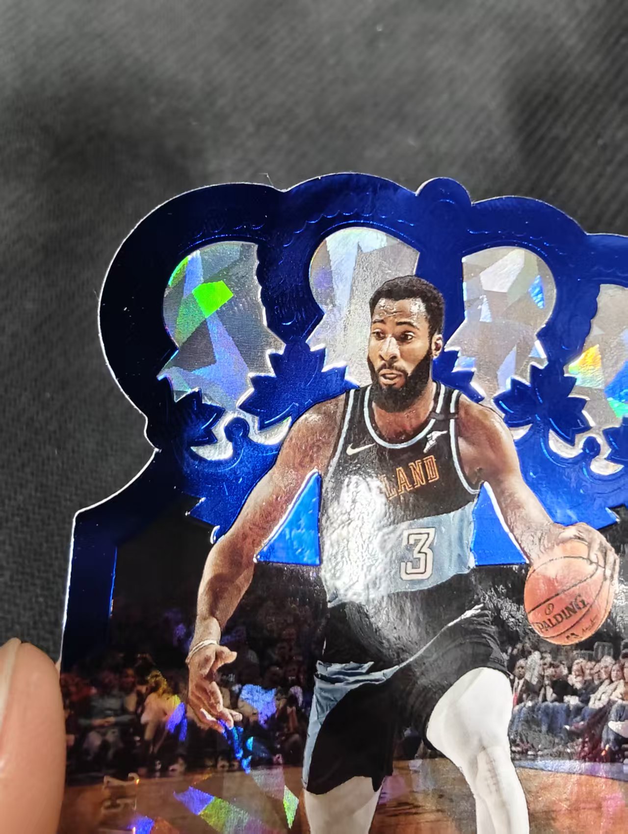 【汽水拍卖】2020-21 Panini Crown Royale Andre Drummond 皇冠 骑士 安德烈 德拉蒙德 异形 蓝碎冰 99编 微瑕如图