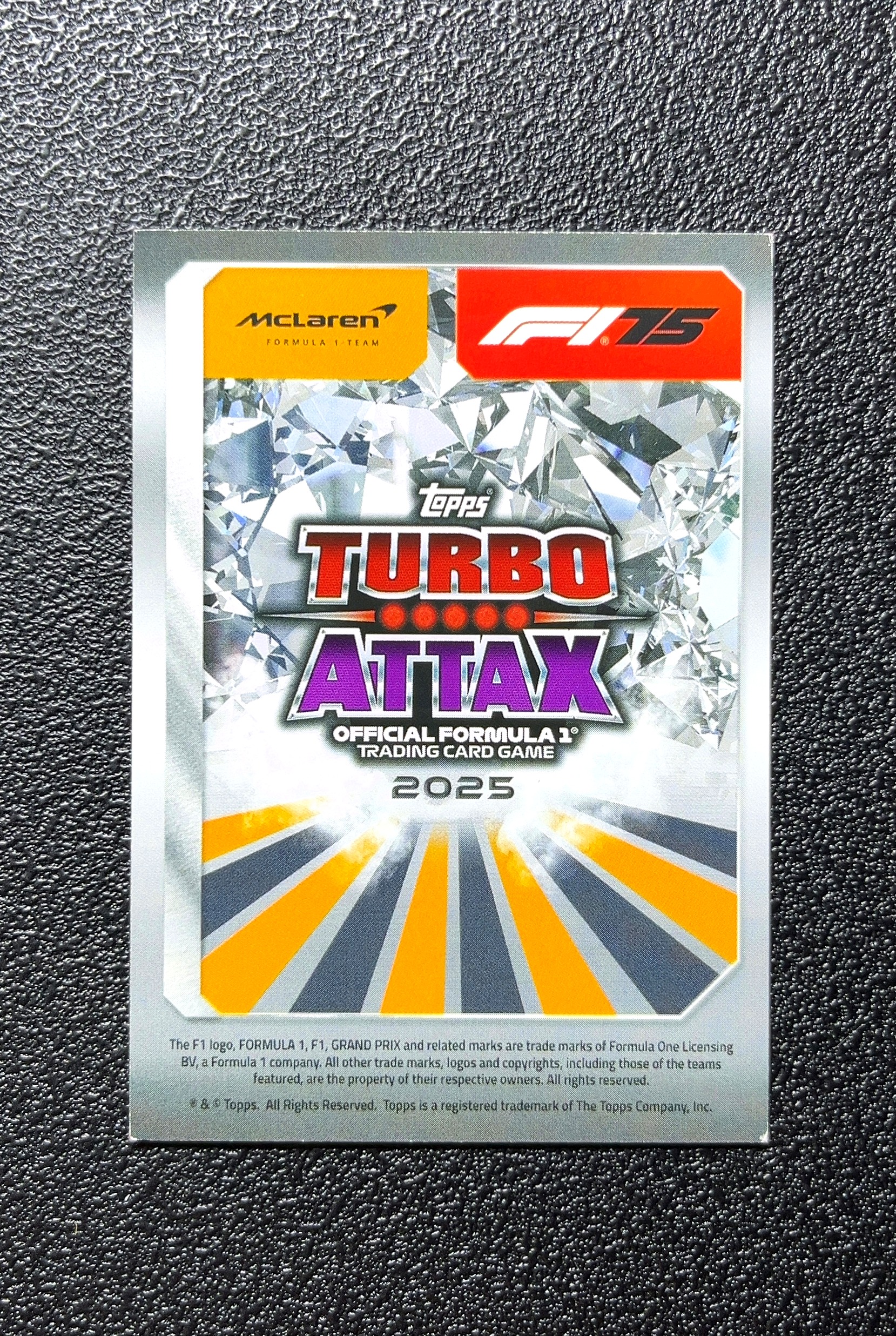【小白1%代卖】2025 Topps Lando Norris 兰多·诺里斯 卡品如图 高价值 #11 McLaren Formula 1® Team 迈凯伦 车队 0809