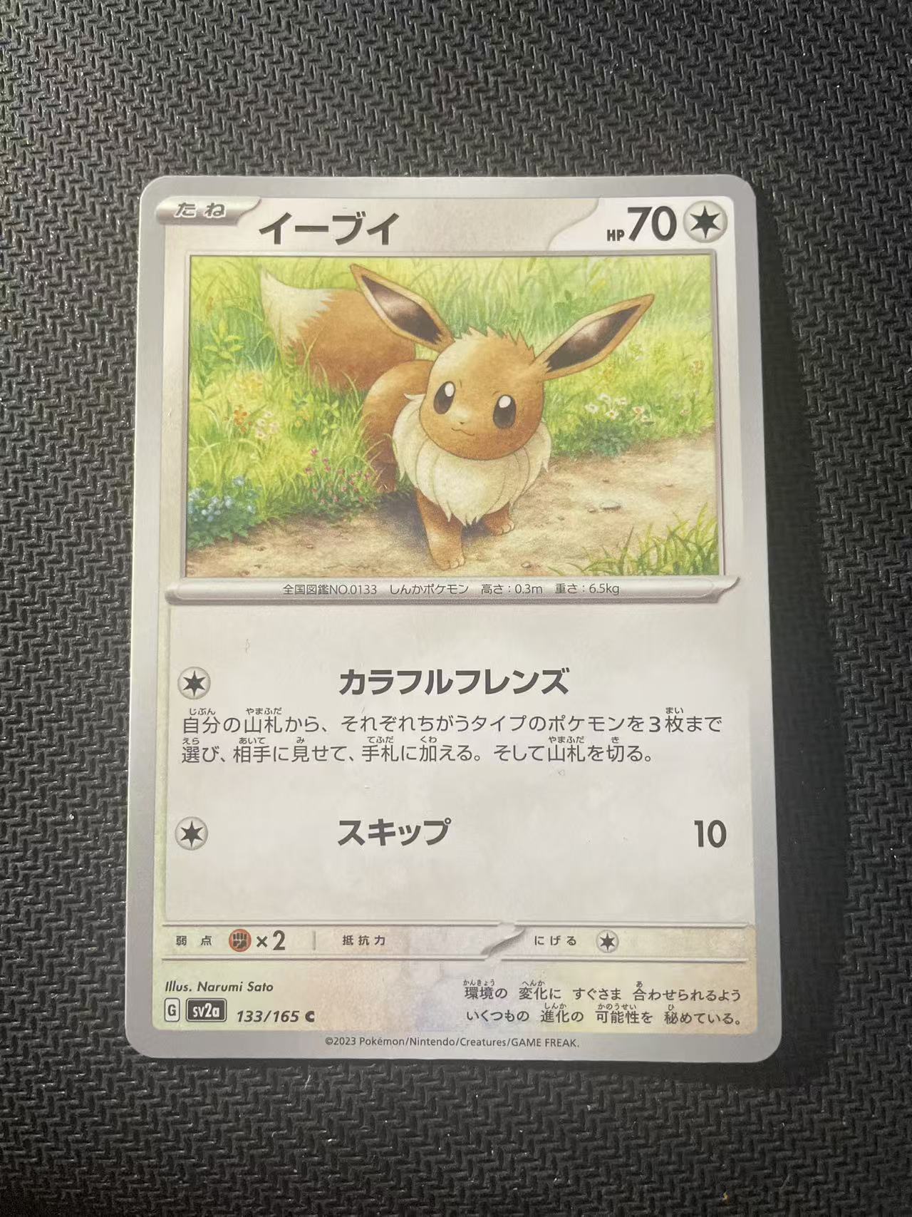 2024 Pokemon TCG 1 伊布 ja 宝可梦 日文 日版 木水拍卖第二百三十一期