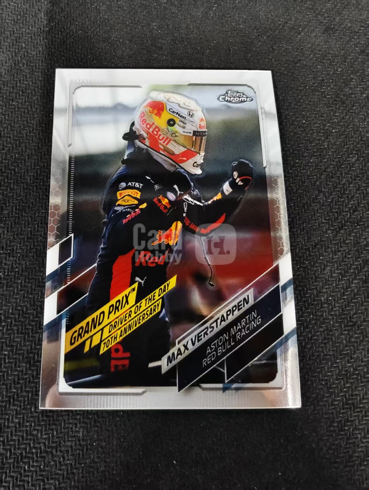 2021 Topps Chrome Max Verstappen F1 维斯塔潘 红牛 划痕 边角瑕疵 #167