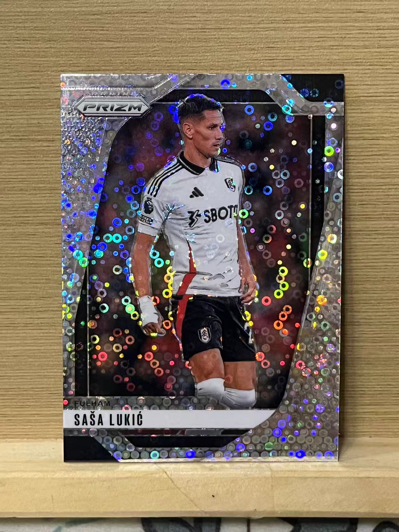 2024-25 Panini Prizm sasa lukic 萨沙 卢基奇 泡泡折 富勒姆 英超 银折 实卡精美 收藏必备 LZ1