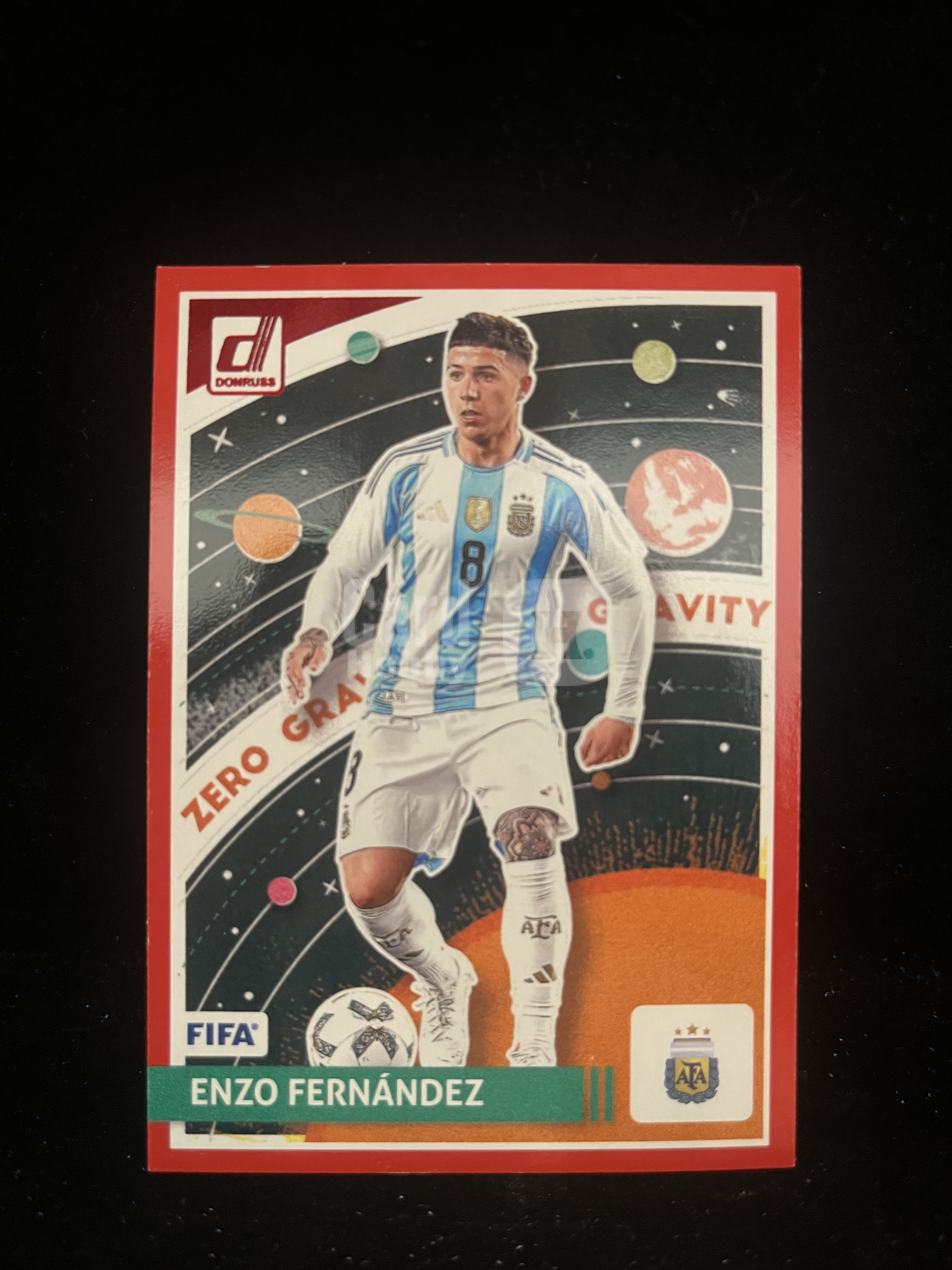 免费代拍 2024 Donruss FIFA 恩佐·费尔南德斯 Enzo Fernández 红折 卡品如图#D286