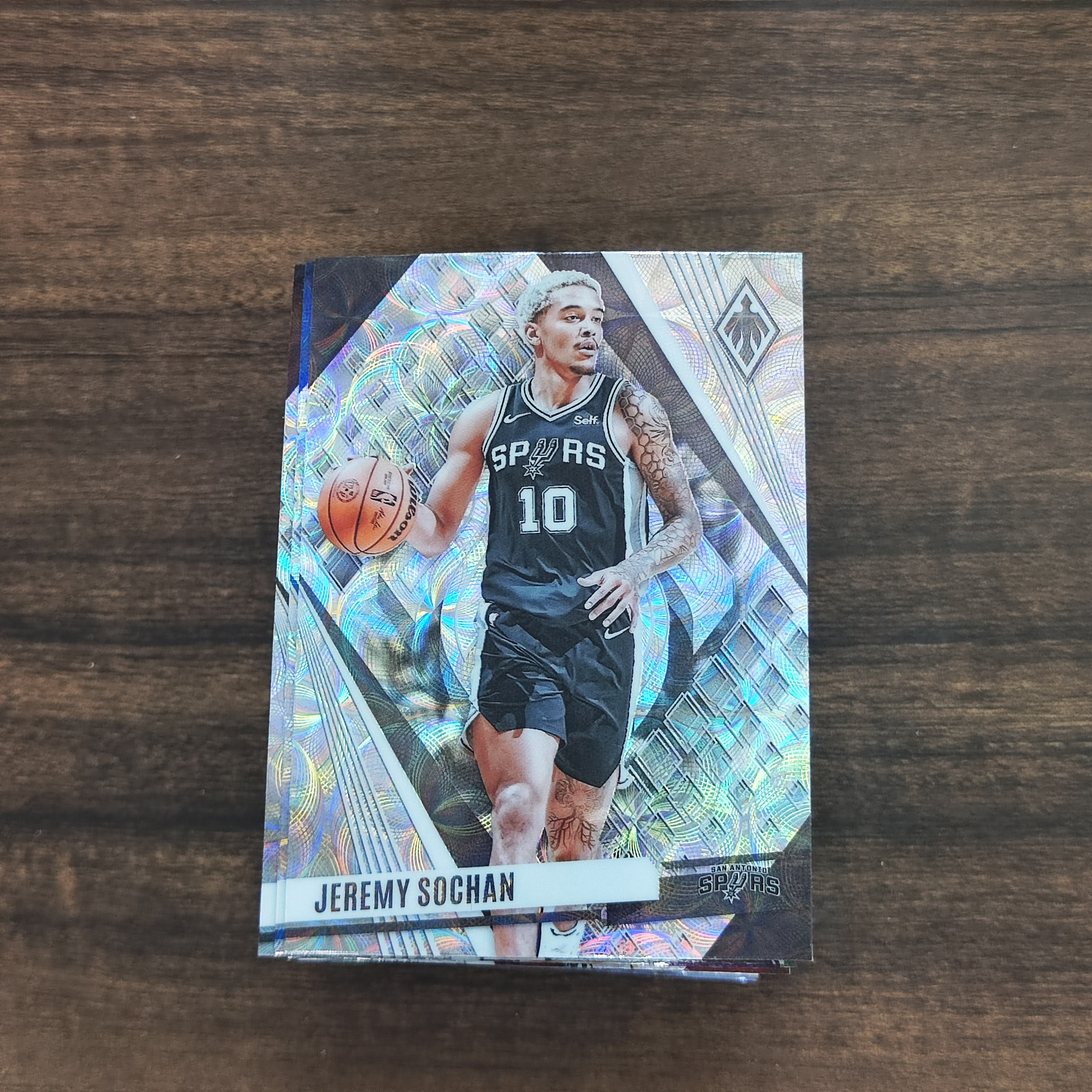 2023-24 【HADE拍卖-小卡之家】 phoenix Jeremy Sochan 凤凰 圈圈折 索汉 单卡base 卡品如图 A74