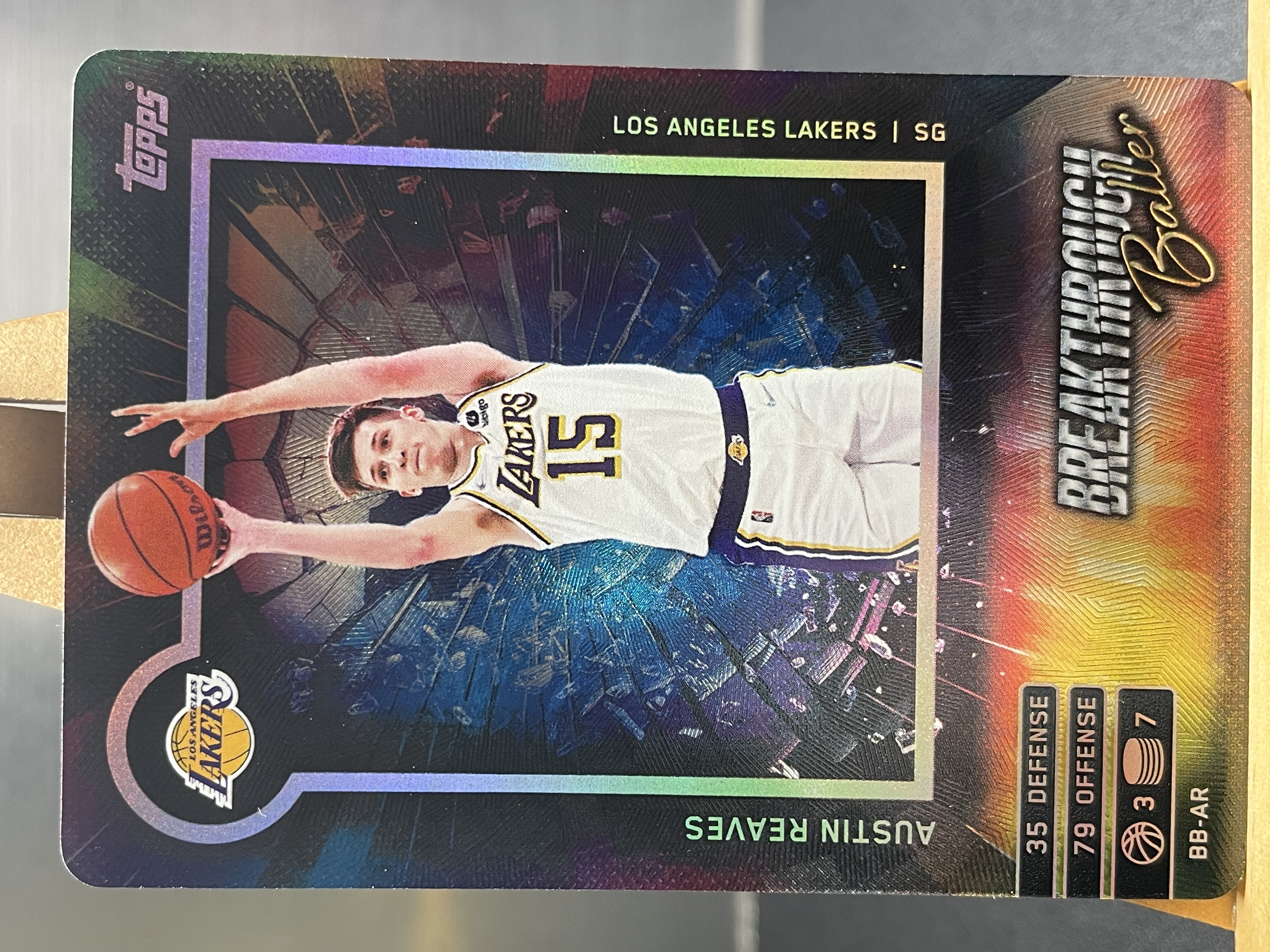 (C2) 2025 TOPPS 折射 里弗斯 湖人 近期大热球星 收藏必备 卡品如图 ! !