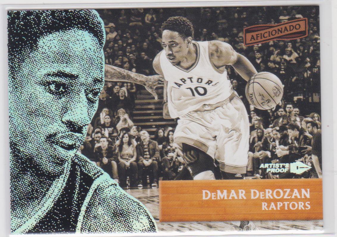 2016-17 Panini Aficionado 德罗赞