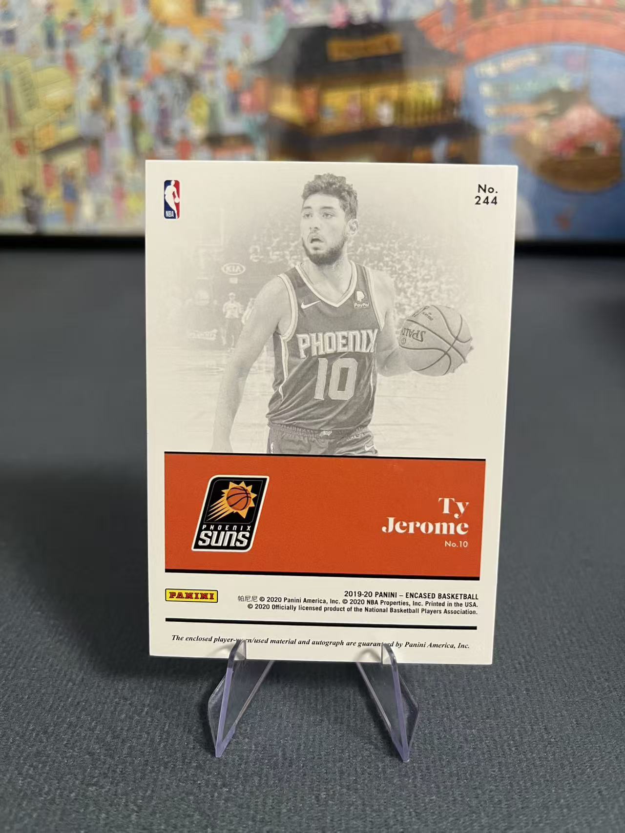 2019-20 Encased Ty jerome 泰杰罗姆 新秀RC rpa 双窗切割球衣 物料 签字 卡签 太阳 骑士 04/25编 投资必备 收藏必备
