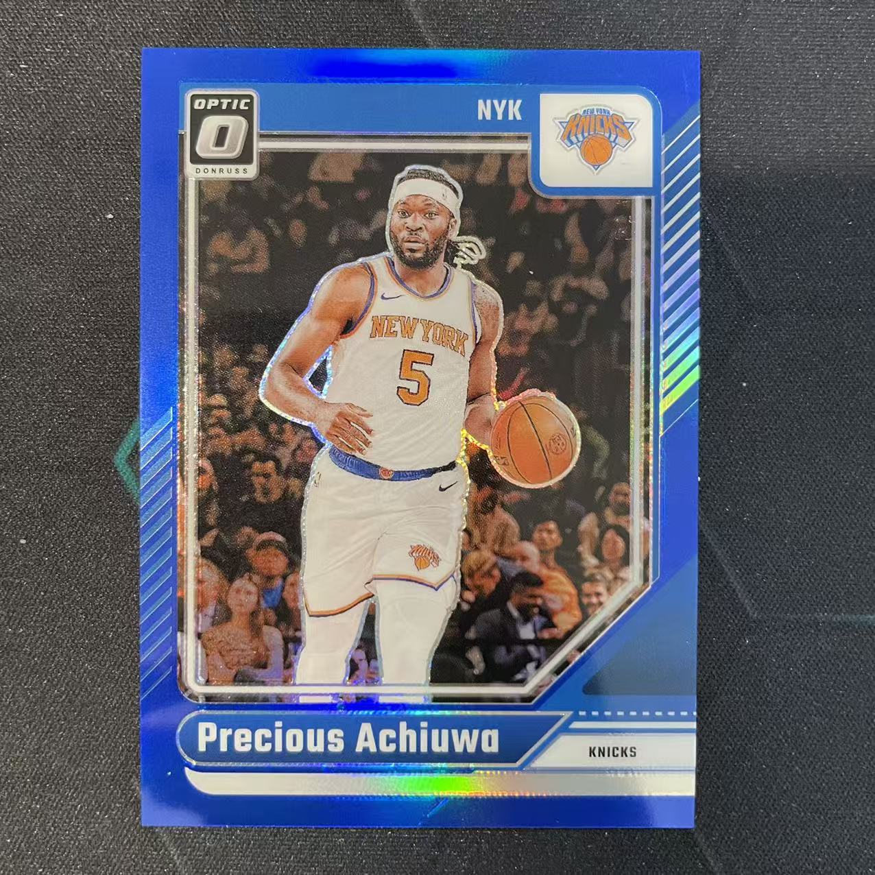 2024-25 Panini Donruss Precious Achiuwa 【阿福代卖】普雷舍斯 阿丘瓦 尼克斯 杜蕾斯op 蓝折 49编 收藏必备(行行行A)