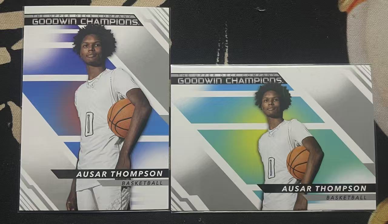2022 Upper Deck goodwin champions Ausar Thompson 奥萨尔·汤普森 ud 古德温 base 不保卡品 打包 值得收藏(猴子卡社)