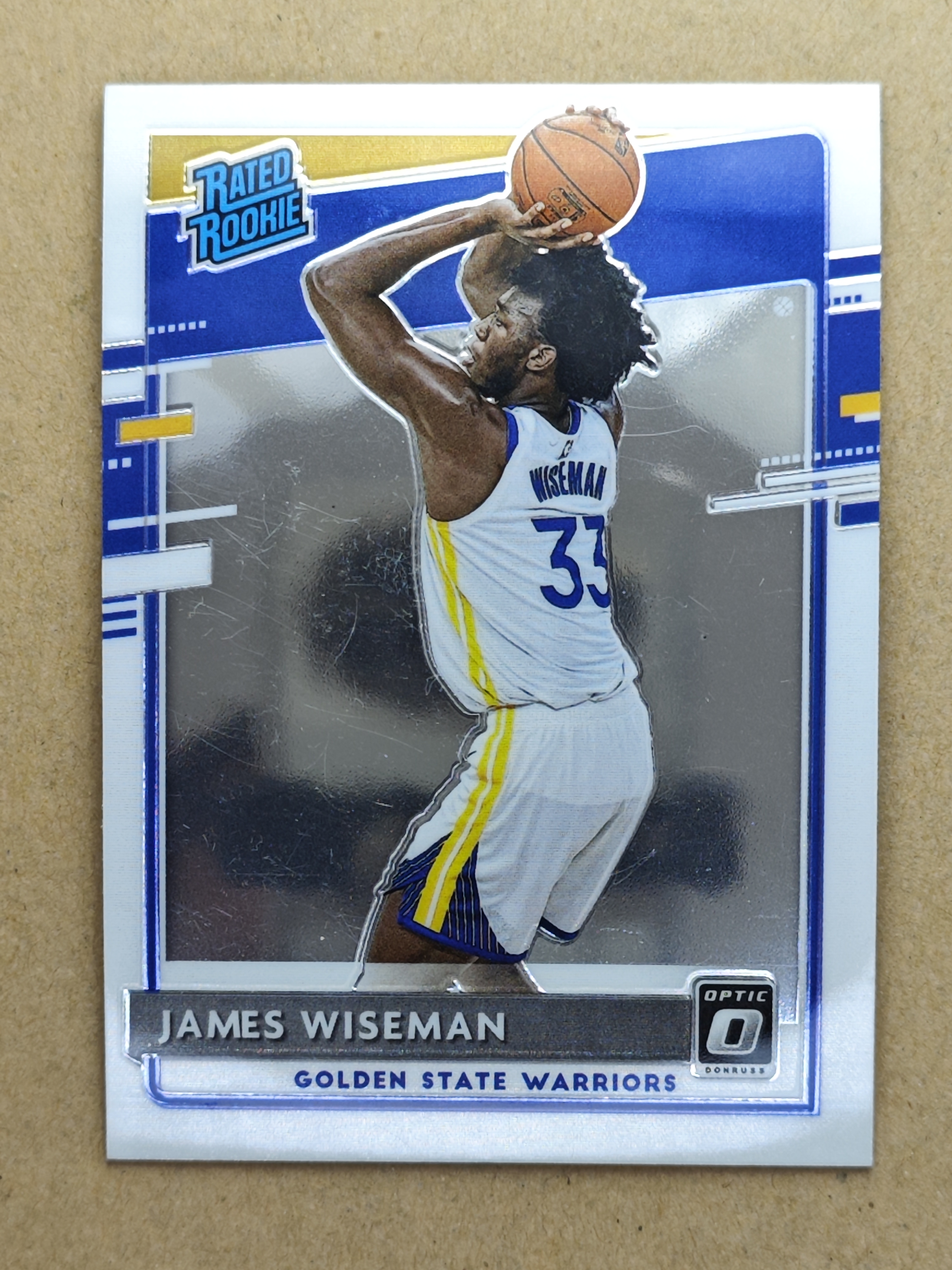 2020-21 Panini Donruss Optic James Wiseman RC 【影子代卖】勇士 No.152