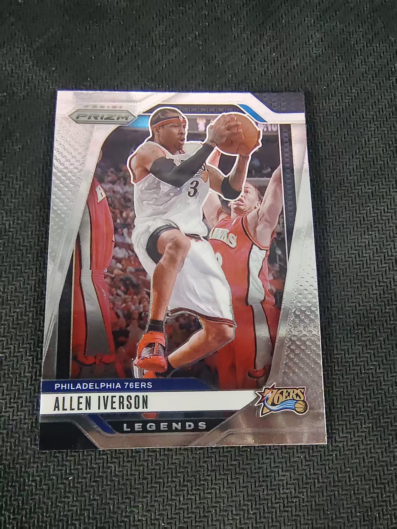 【可合并,不累计】2024-25 Panini Prizm Allen Iverson 阿伦 艾佛森 艾弗森 AI 76人 PZ 划痕 边角瑕疵 #291