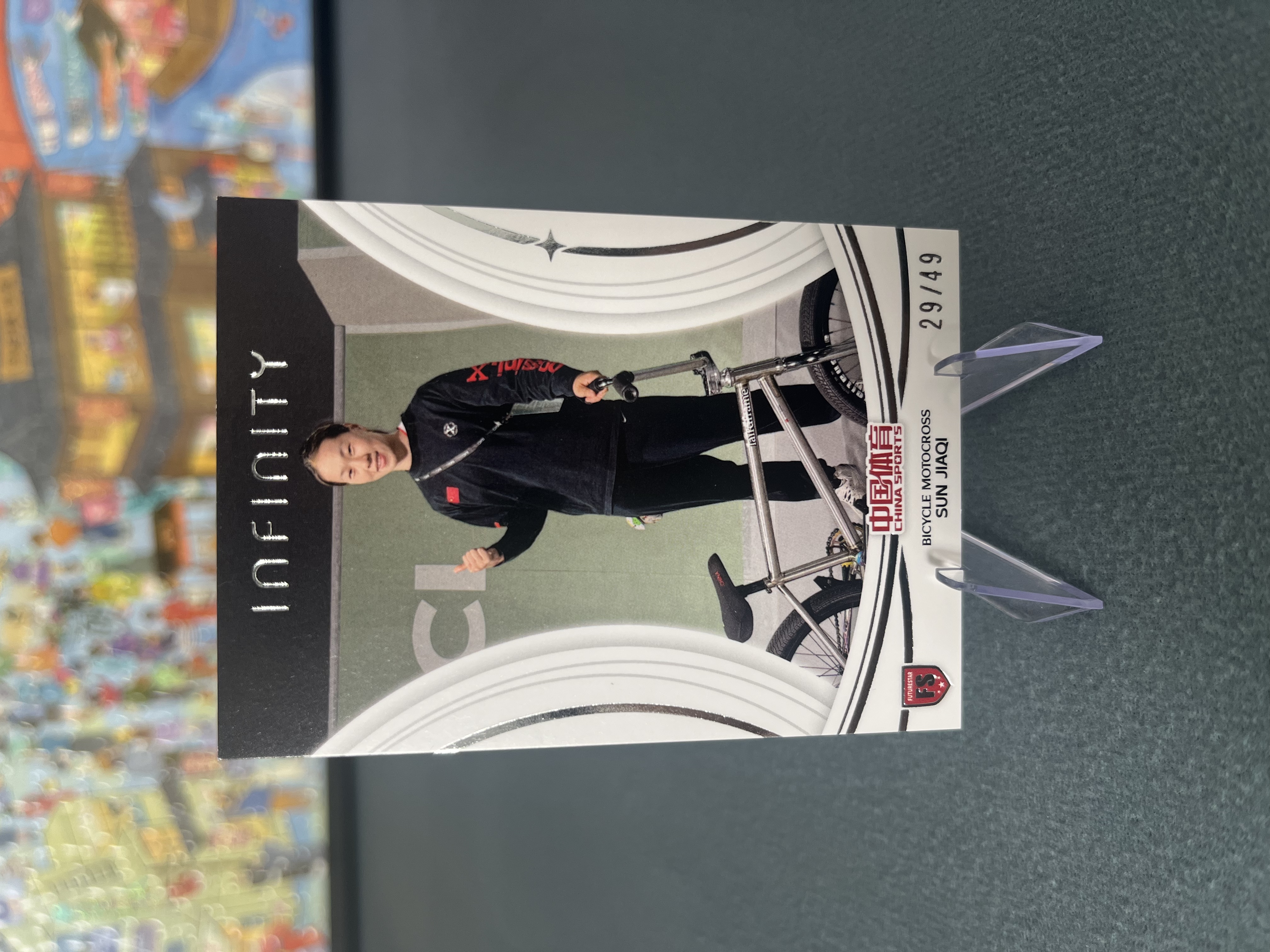 2025 奇卡 QICA 中国体育 无限 孙佳琪 RC 【大盘鸡】小轮车 29/49编 base 卡品如图 收藏必备