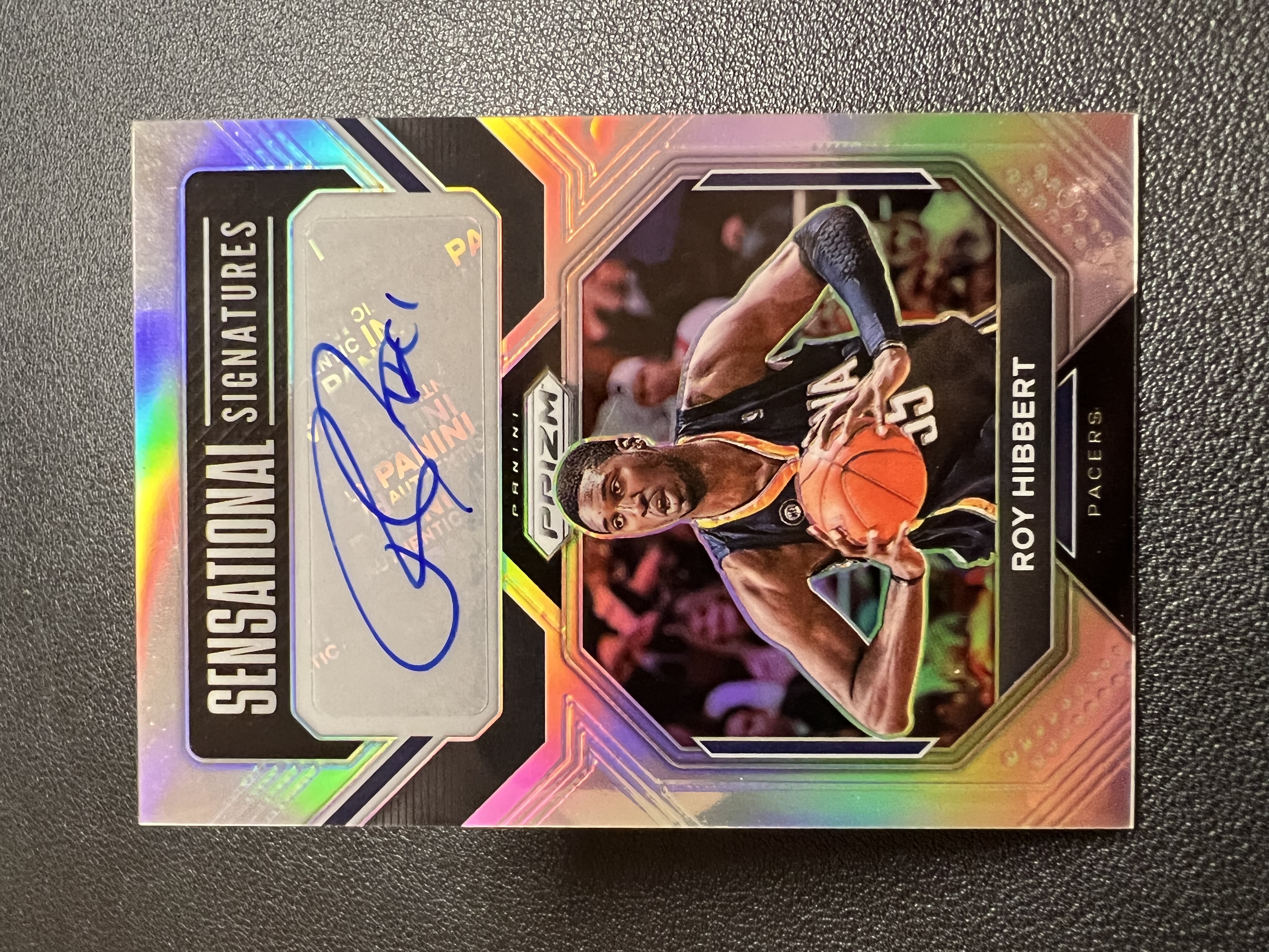 2022-23 Panini Prizm Roy Hibbert 【星佑代卖】PZ 步行者 罗伊 希伯特 签字 SS签 银折 收藏必备