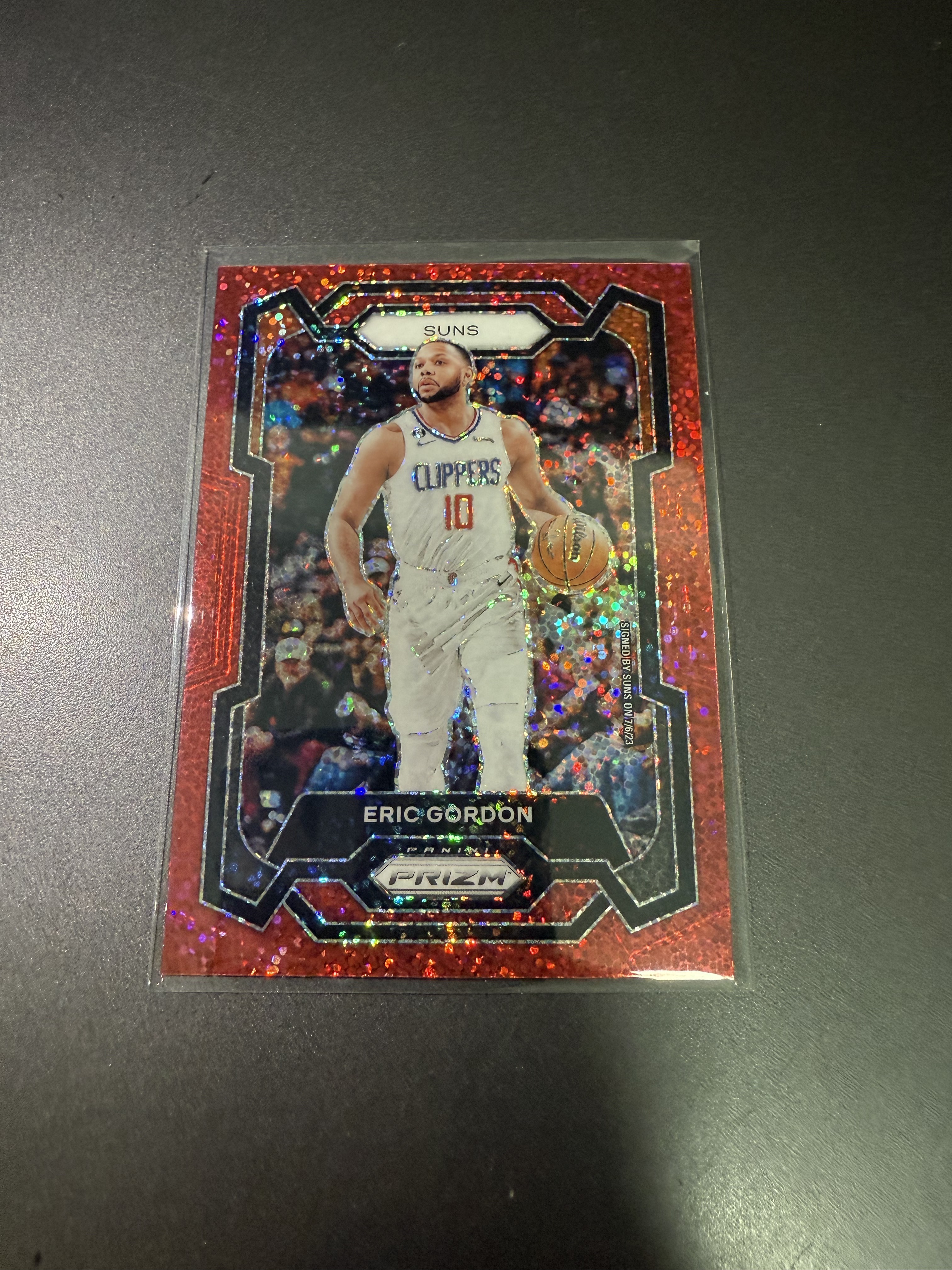 2023-24 Panini Prizm Draft Picks Eric Gordon 埃里克 戈登 红闪折 丁