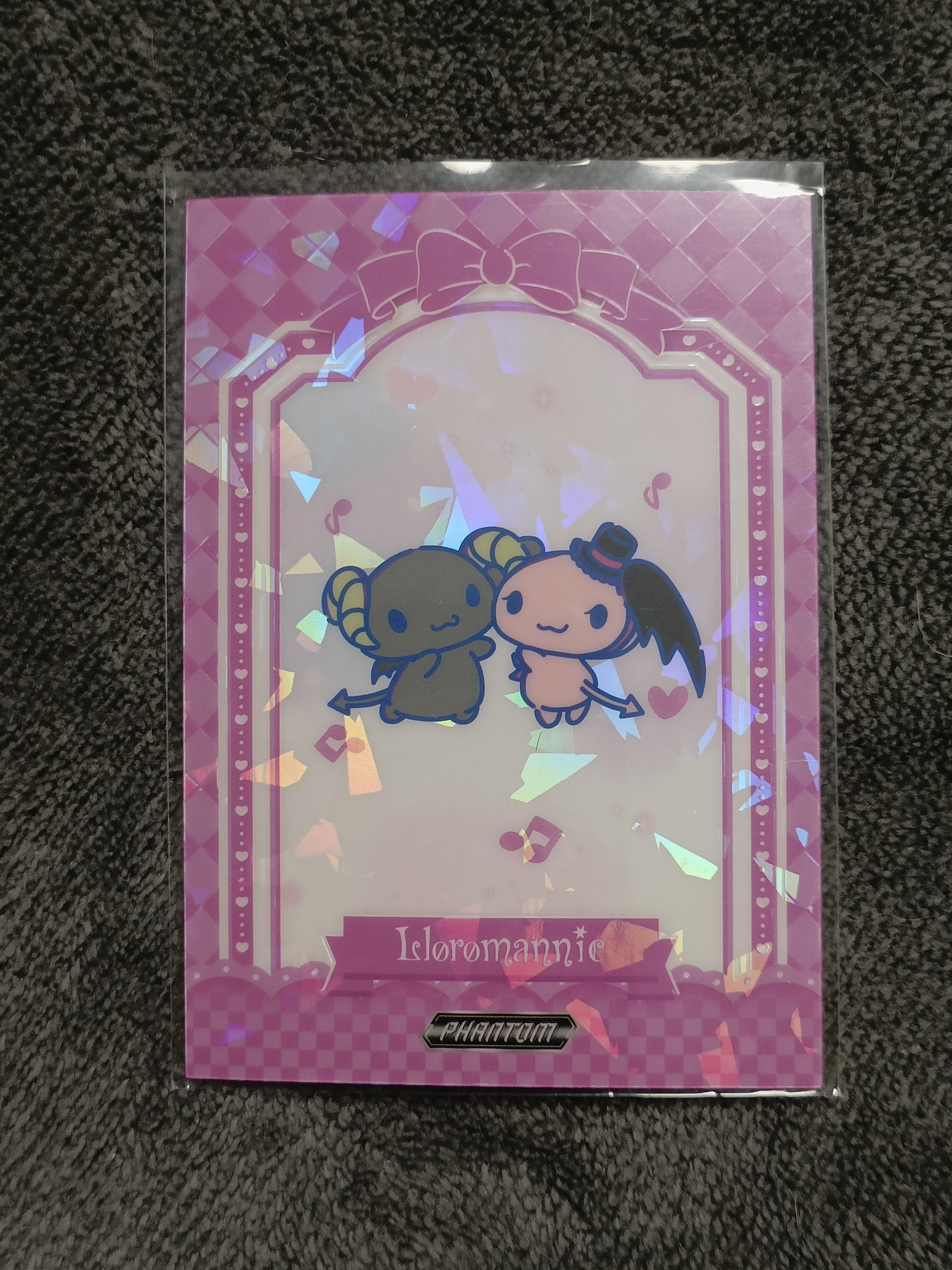 2023 Kakawow PHANTOM 三丽鸥家族系列收藏卡 Isloromannic 大恶魔大耳狗 【谦谦拍卖】PSA-IPU-07 紫折 002/115编 秋鹿
