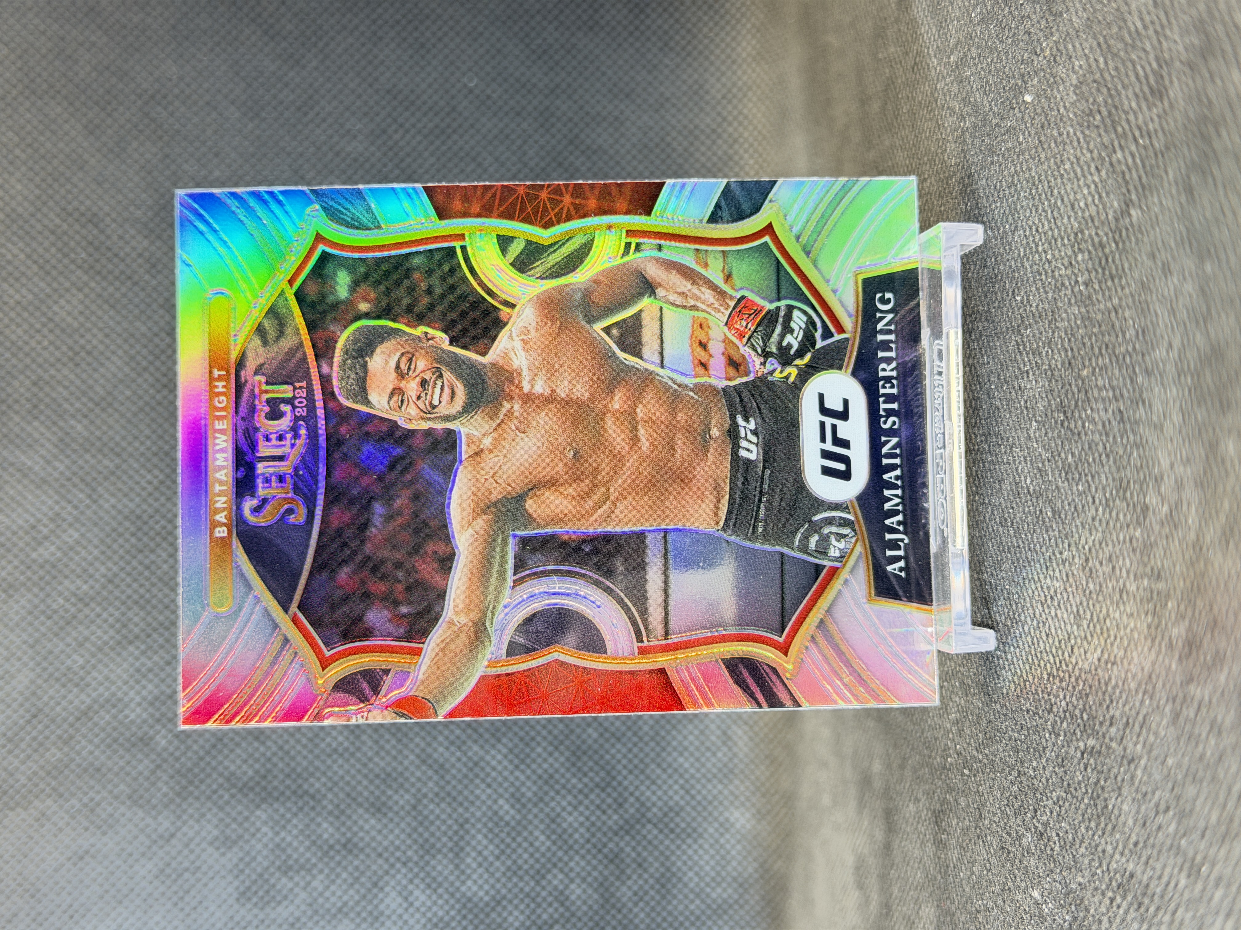 2021 Panini Select Aljamain Sterling 阿贾曼·斯特林 银折