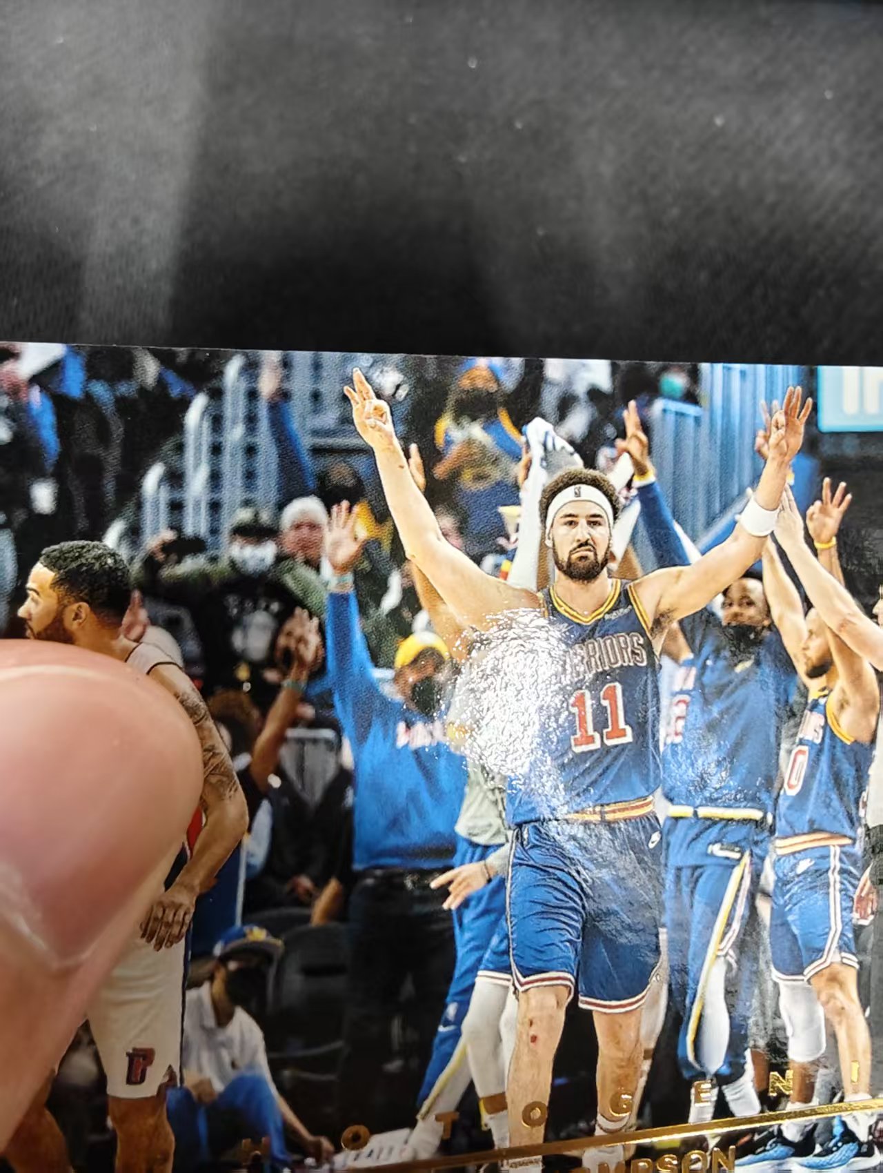 2021-22 Panini PaniniPhotoGenicNBA Klay Thompson 上镜 克莱 汤普森 勇士 瑕疵如图