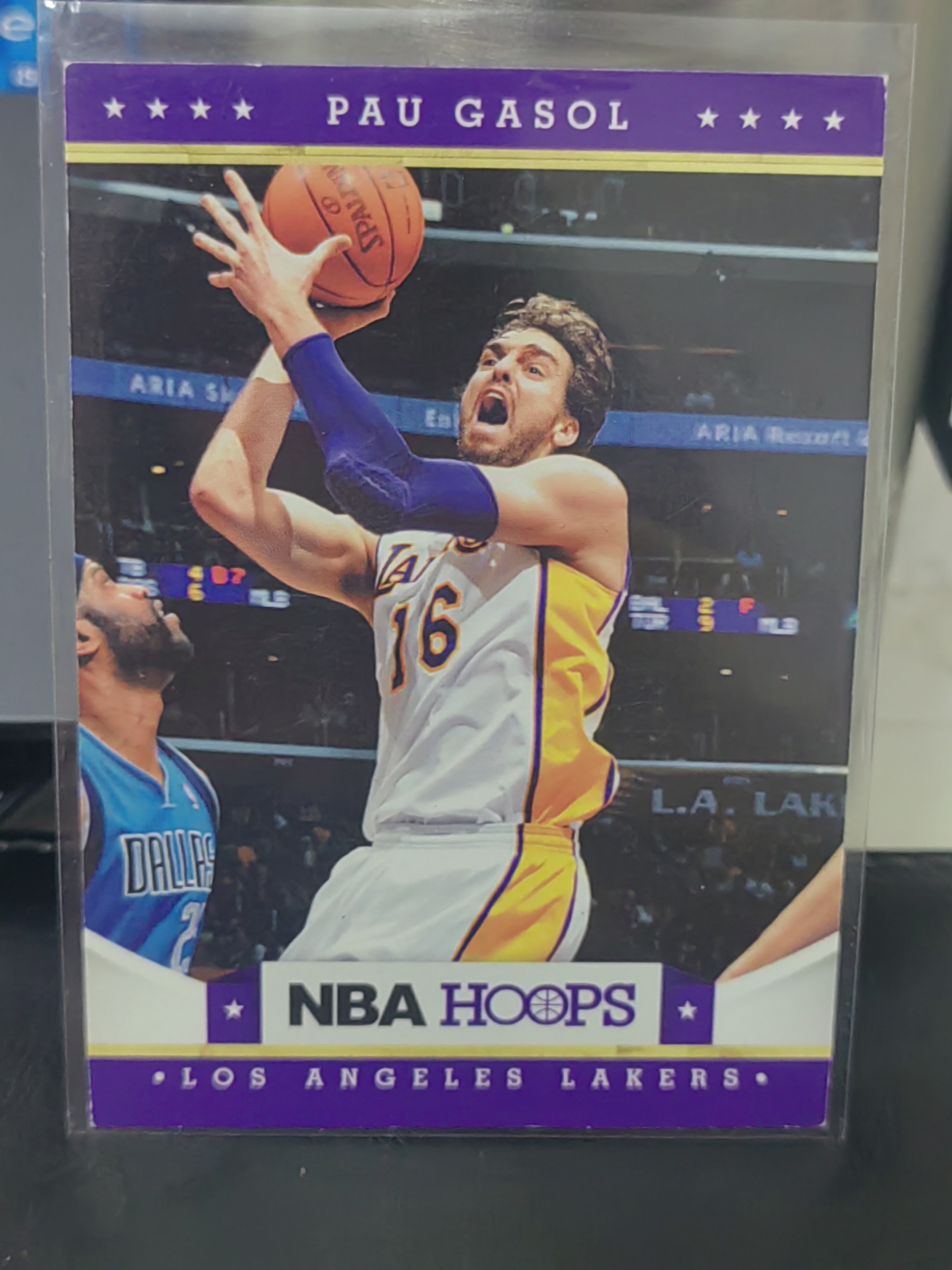 2012 Panini Hoops Pau Gasol Hoops 保罗 加索尔 湖人 加嫂 大加索尔 篮 白边白角 不保卡品 卡品如图