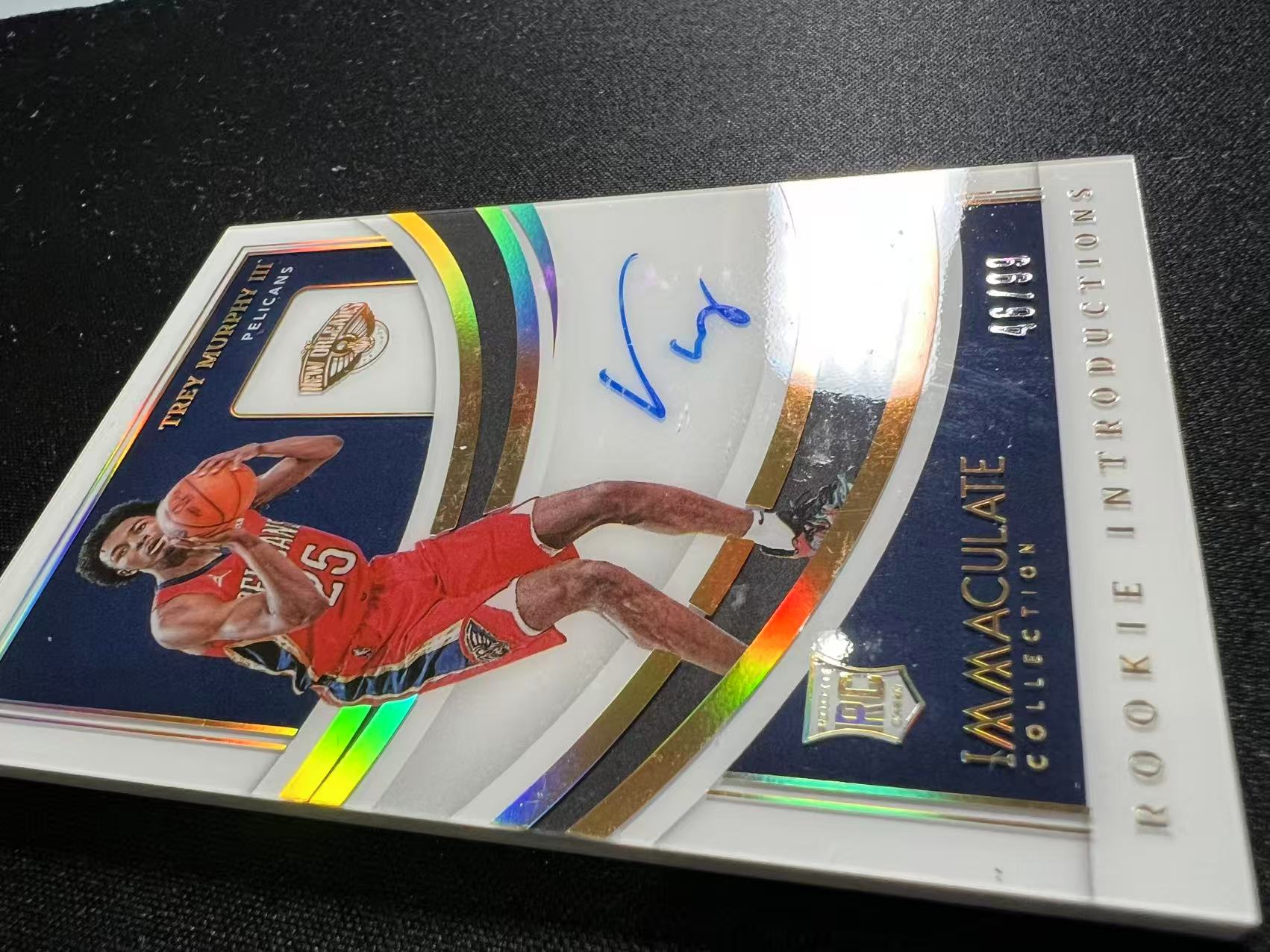 2021-22 Panini Immaculate Trey Murphy III RC 【特雷 墨菲 专卖】 IMM系列 99编镜面RA卡签 专收凑套 墨菲三世 瑕疵如图