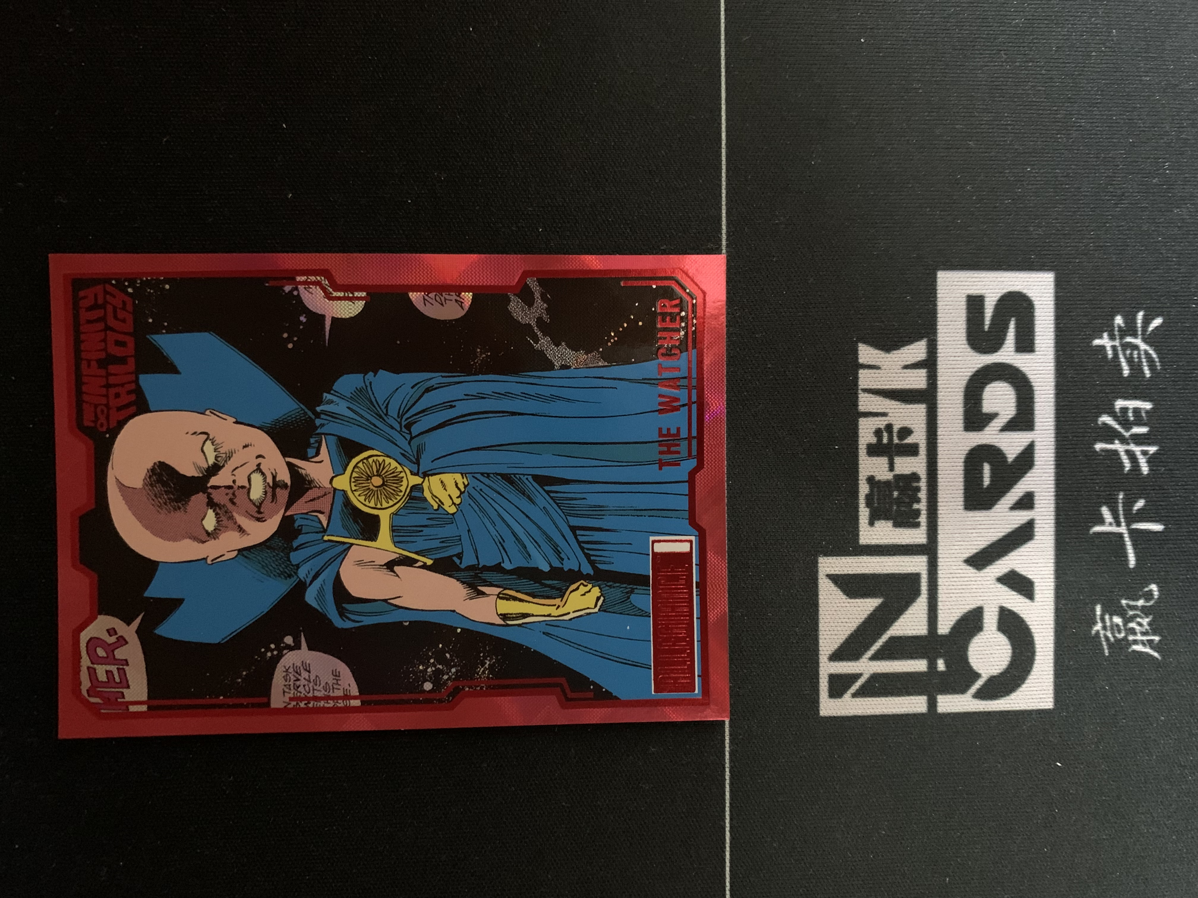 2023 Upper Deck Marvel The Infinity Trilogy 漫威无限战争 The Watcher 观察者 /49编 卡品如图【阿猫】