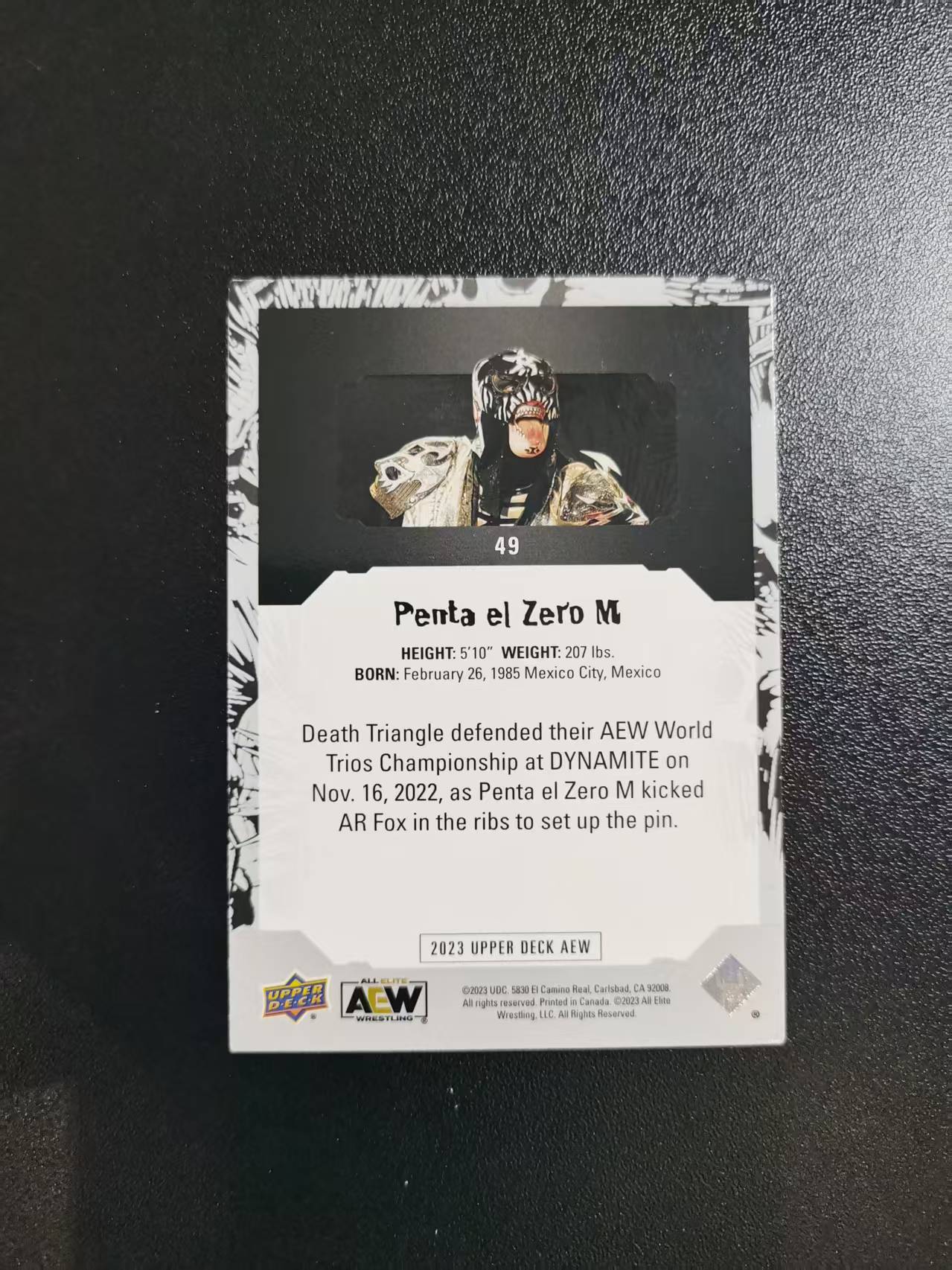2023 Upper Deck AEW Penta 佩塔 AEW 收藏凑套 卡品如图 免费代拍CLB37