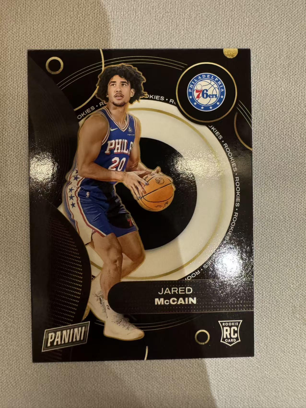 2024-25 Panini Player of the Day Jared McCain RC 帕尼尼 POD 费城76人 新秀 贾里德 麦凯恩 纸卡 卡品如图 凑套收藏