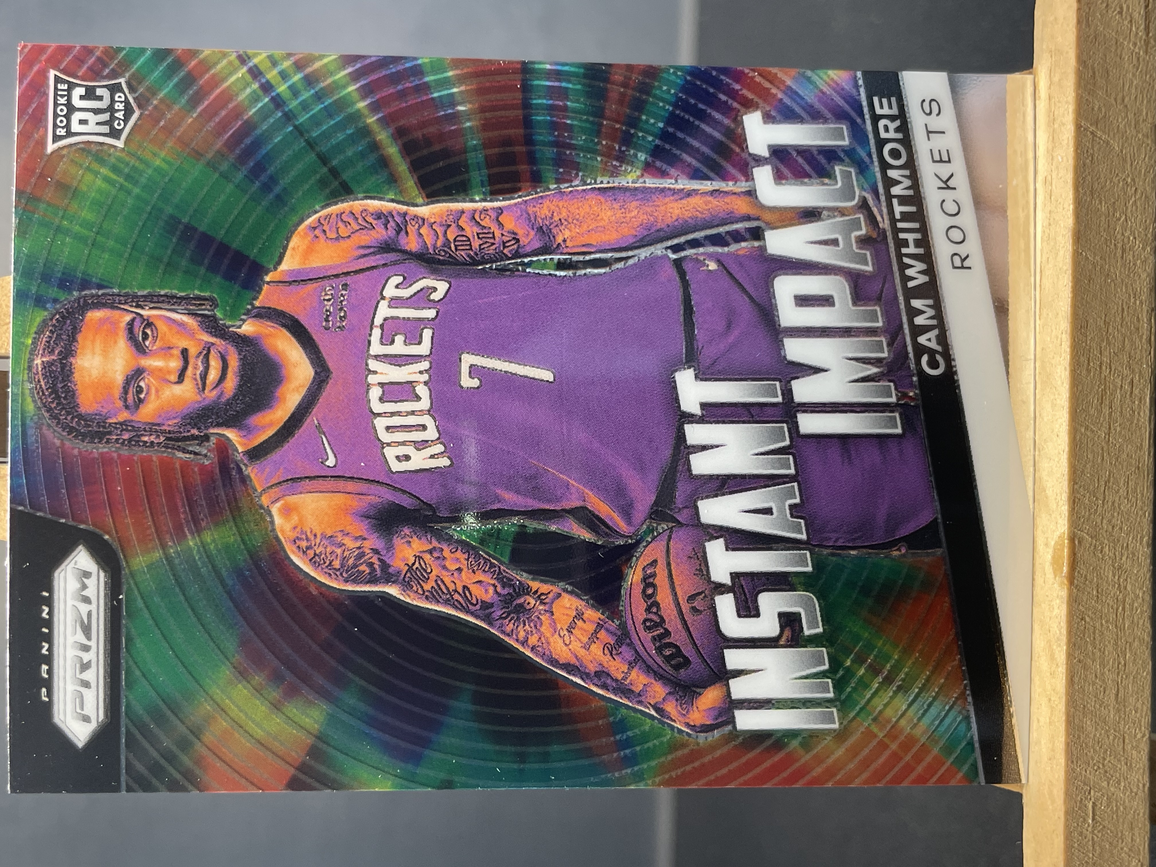(B3) 2023-24 PANINI PRIZM 特卡 新秀RC 白魔 卡姆 惠特莫尔 火箭  实卡好看 收藏凑套必备 卡品如图  ！！！