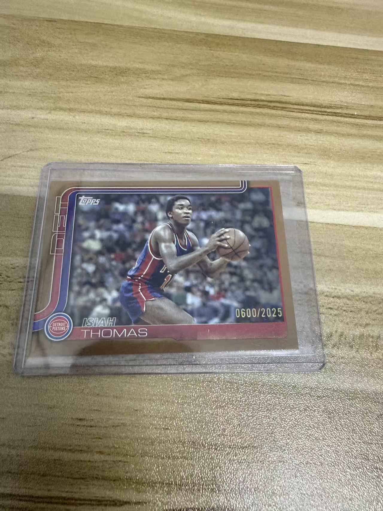 2025 Topps topps Isiah Thomas 以赛亚 托马斯 2025编 铜橙平行 彩虹套必备 微笑刺客 活塞名宿 只发默认请看描述【KK】