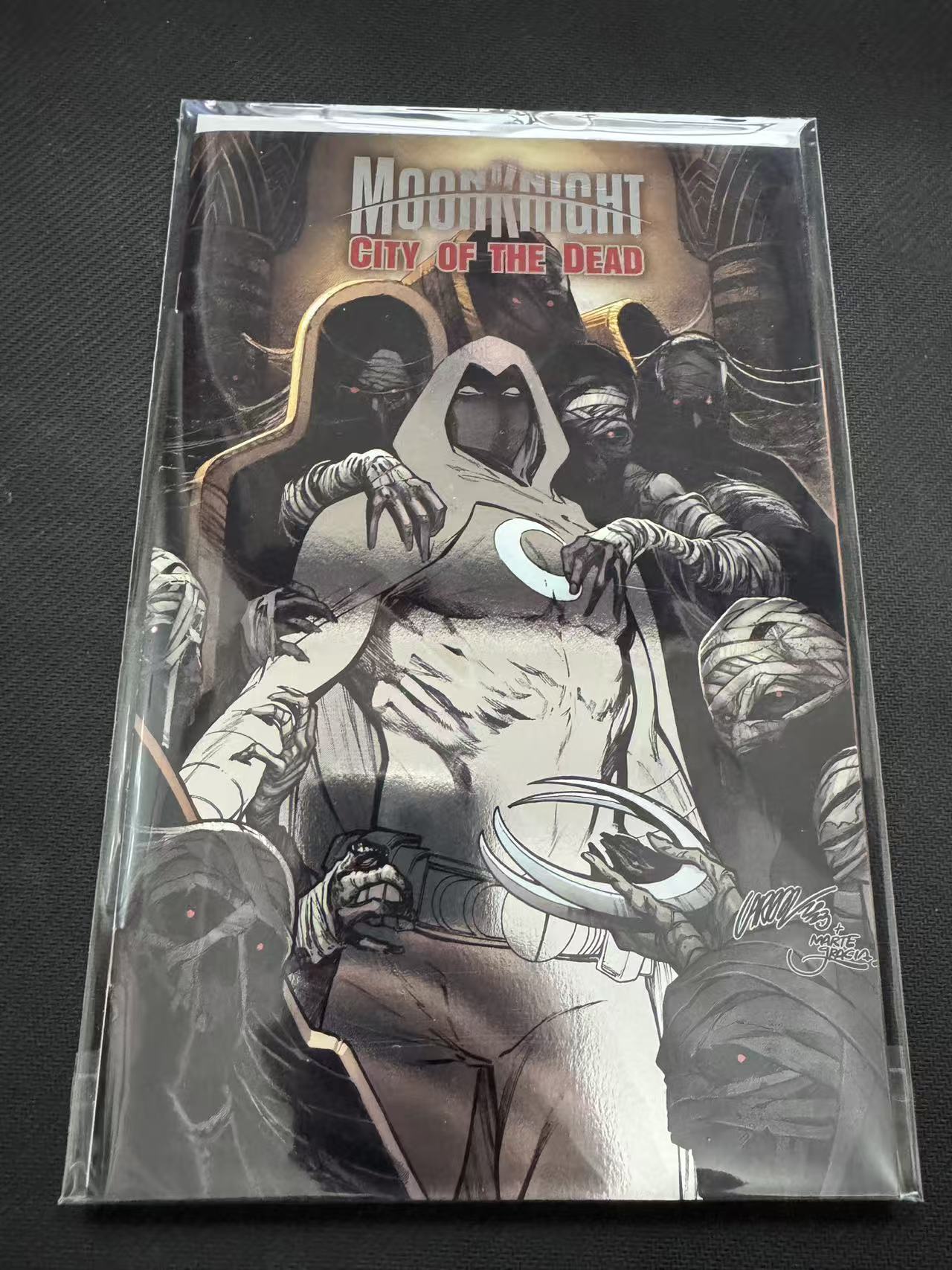 2025 Marvel 美漫 期刊杂志 月光骑士 箔闪刊 官方漫画 美漫期刊 杂志书刊 变体、贸易、小标 带膜带背板