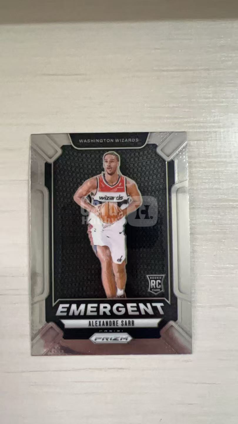 2024-25 Panini Prizm Alexandre Sarr RC #14 rookie 新秀年 RC 奇才 萨尔 PZ 亚历克斯