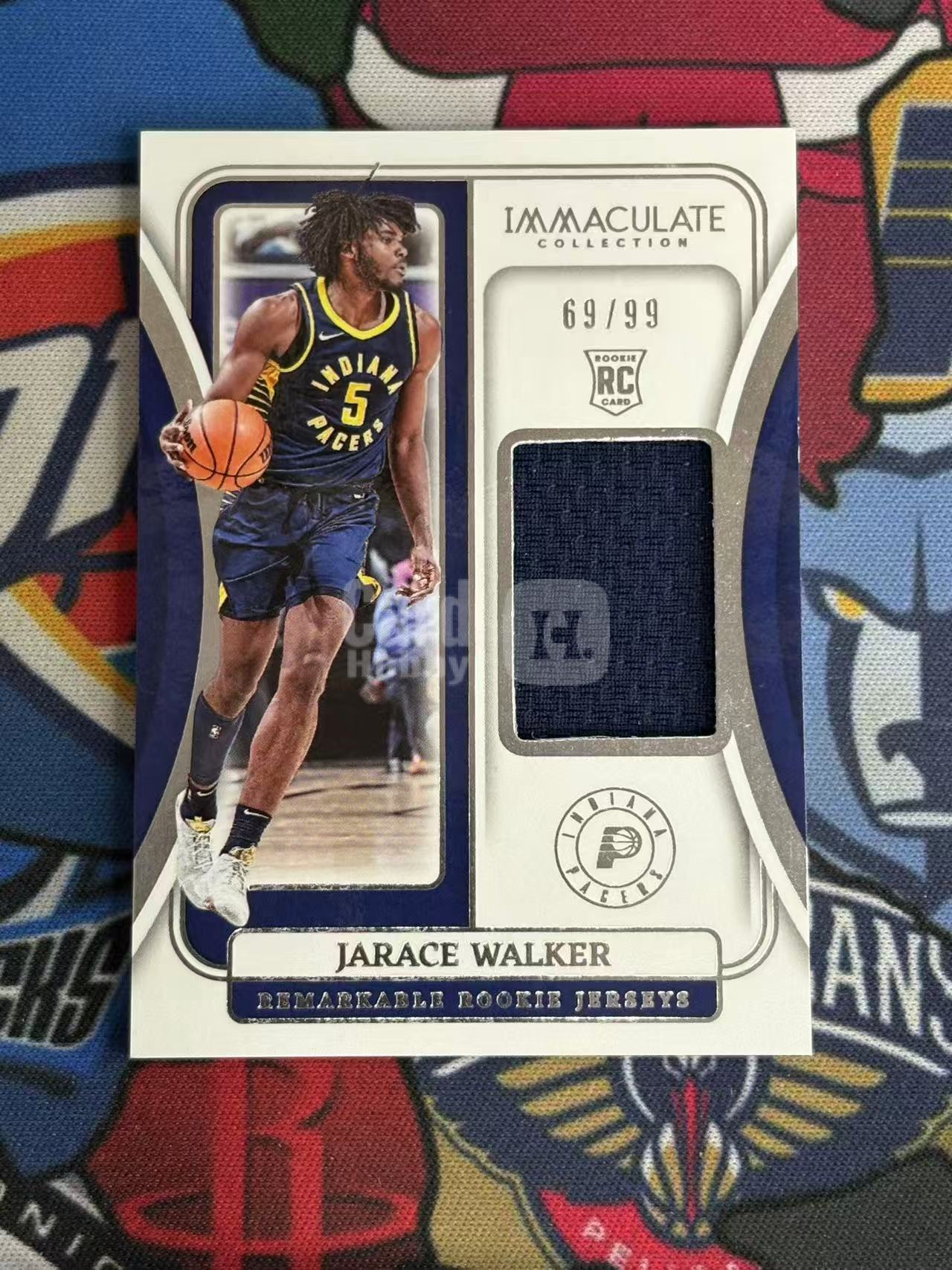 2023-24 PANINI IMMACULATE 爱咪咪高端系列 Jarace Walker 步行者 新秀RC 贾莱斯沃克 99编 新秀球衣物料切割 衣料实物卡 专收凑套必备【烂臭嘴拍卖】
